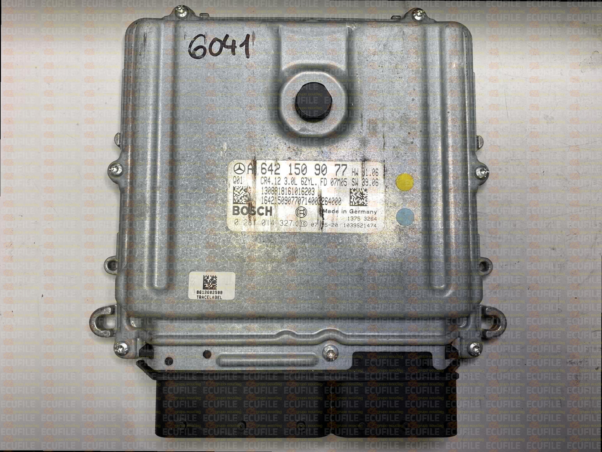 BOSCH EDC16CP31-8.12 0281014327 MERCEDES S211 E280 III 3.0 CDI 190HP A6421509077 1037387857