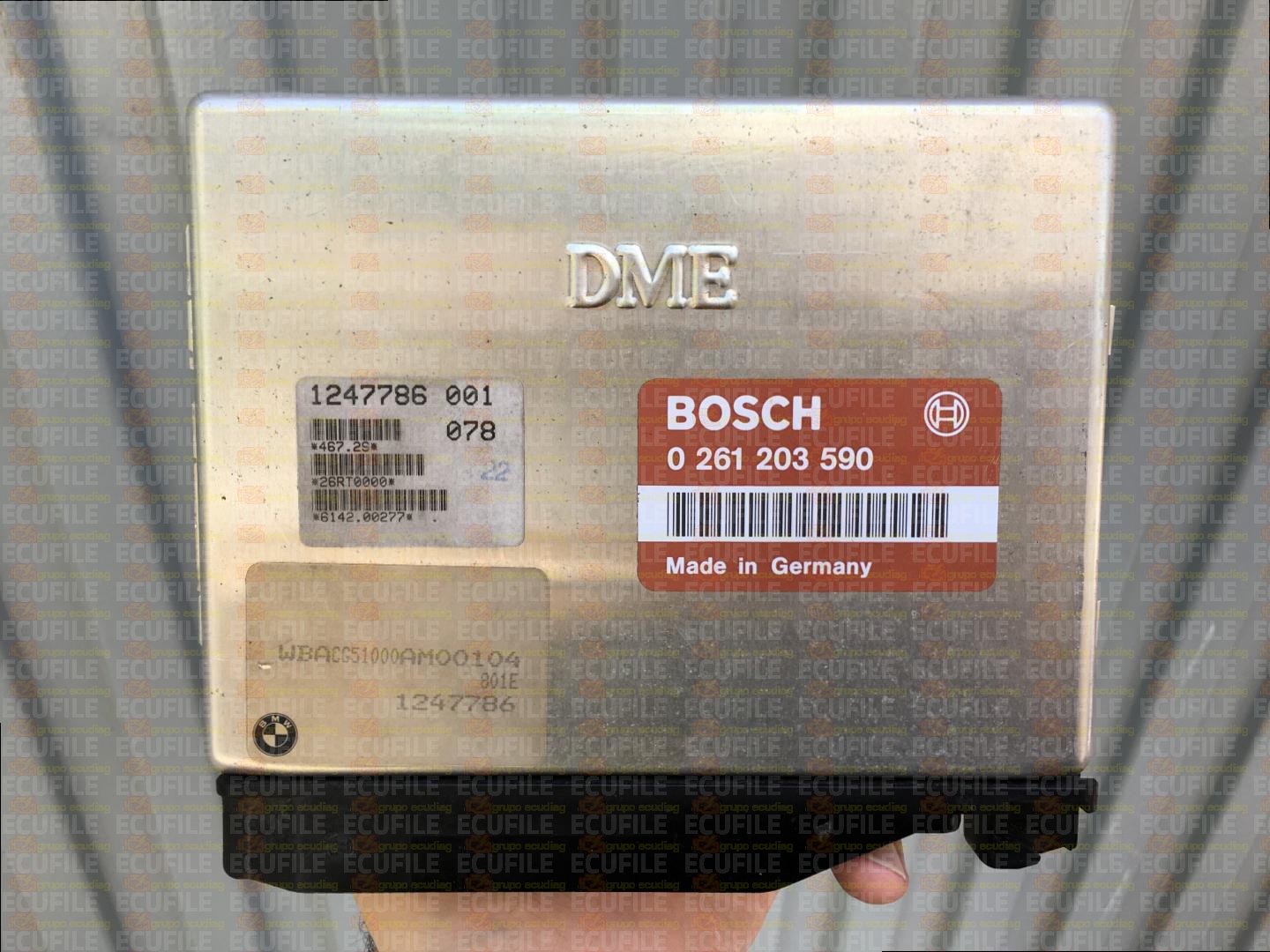 BOSCH M1.7.2 0261203590 BMW E36 318i 1.8i 8V 115HP 1247786 12141247786 1267357969