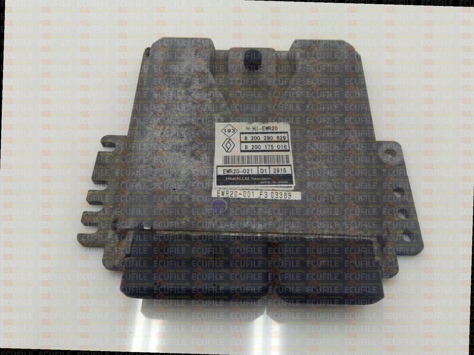 HITACHI HI-EWR20 EWR20-021 D1 2915 RENAULT VELSATIS I 3.5i V6 24V 240HP 8200175016 8200290629 EEPROM 93C66