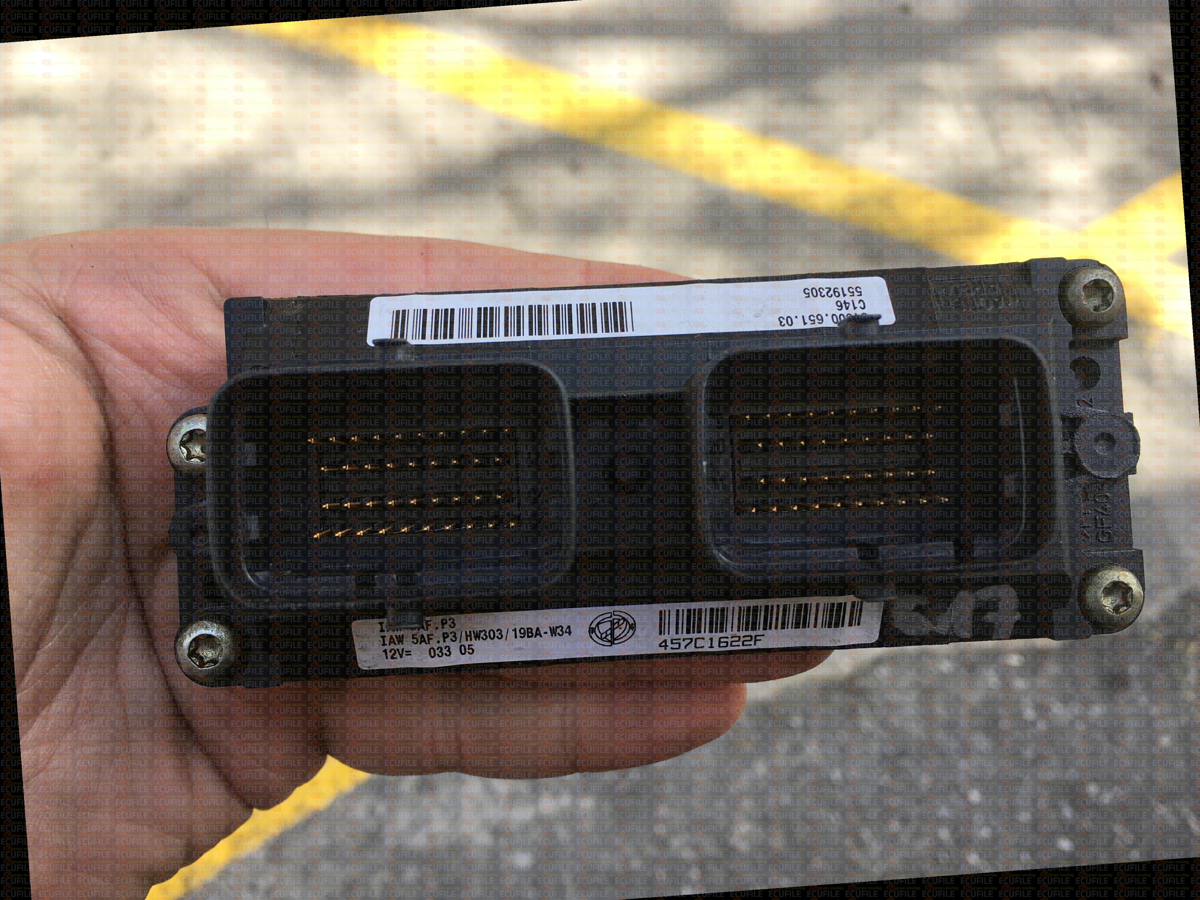 MAGNETI MARELLI IAW 5AF.P3 61600.651.03 FIAT PUNTO 1.2i 55192305 HW303 19BAW34