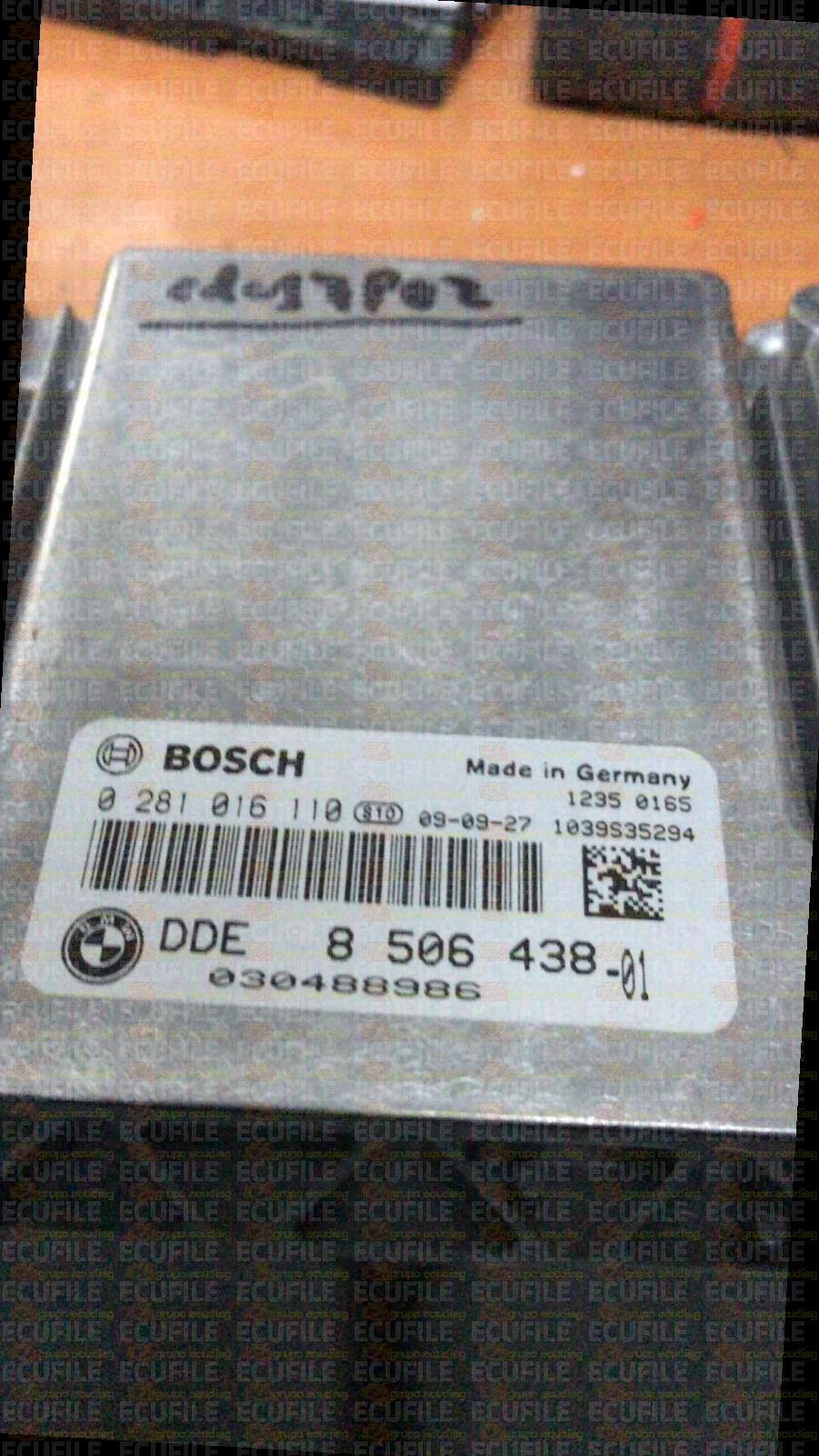 BOSCH EDC17CP02-3.13 0281016110 BMW E91 320D 2.0D 177HP 8506438 13618506438 1037501613