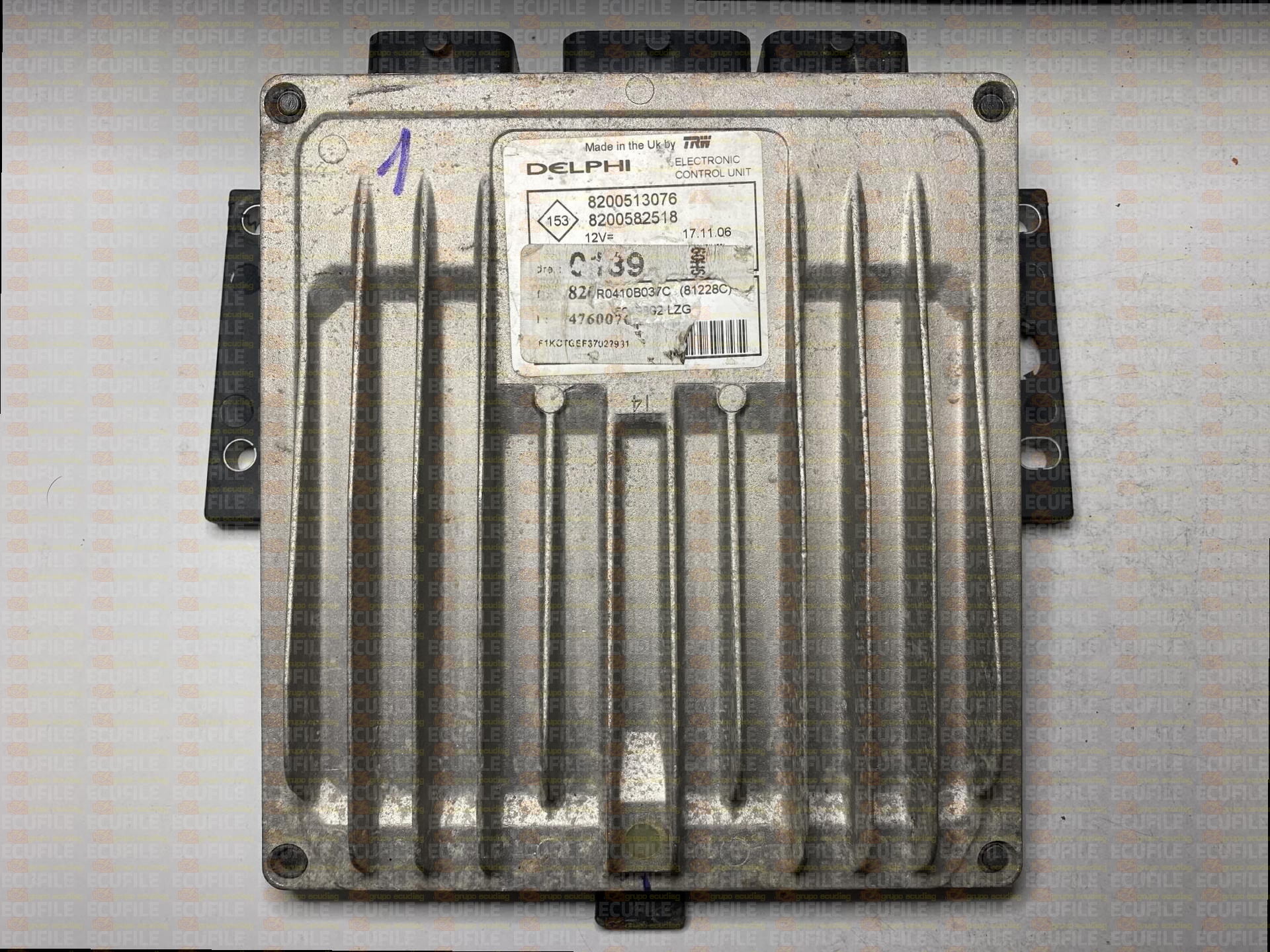 DELPHI TRW DCM1.2 R0410B037C 81228C RENAULT KANGOO I 1.5 DCI 85HP 8200513076 8200582518 8200632283-4340