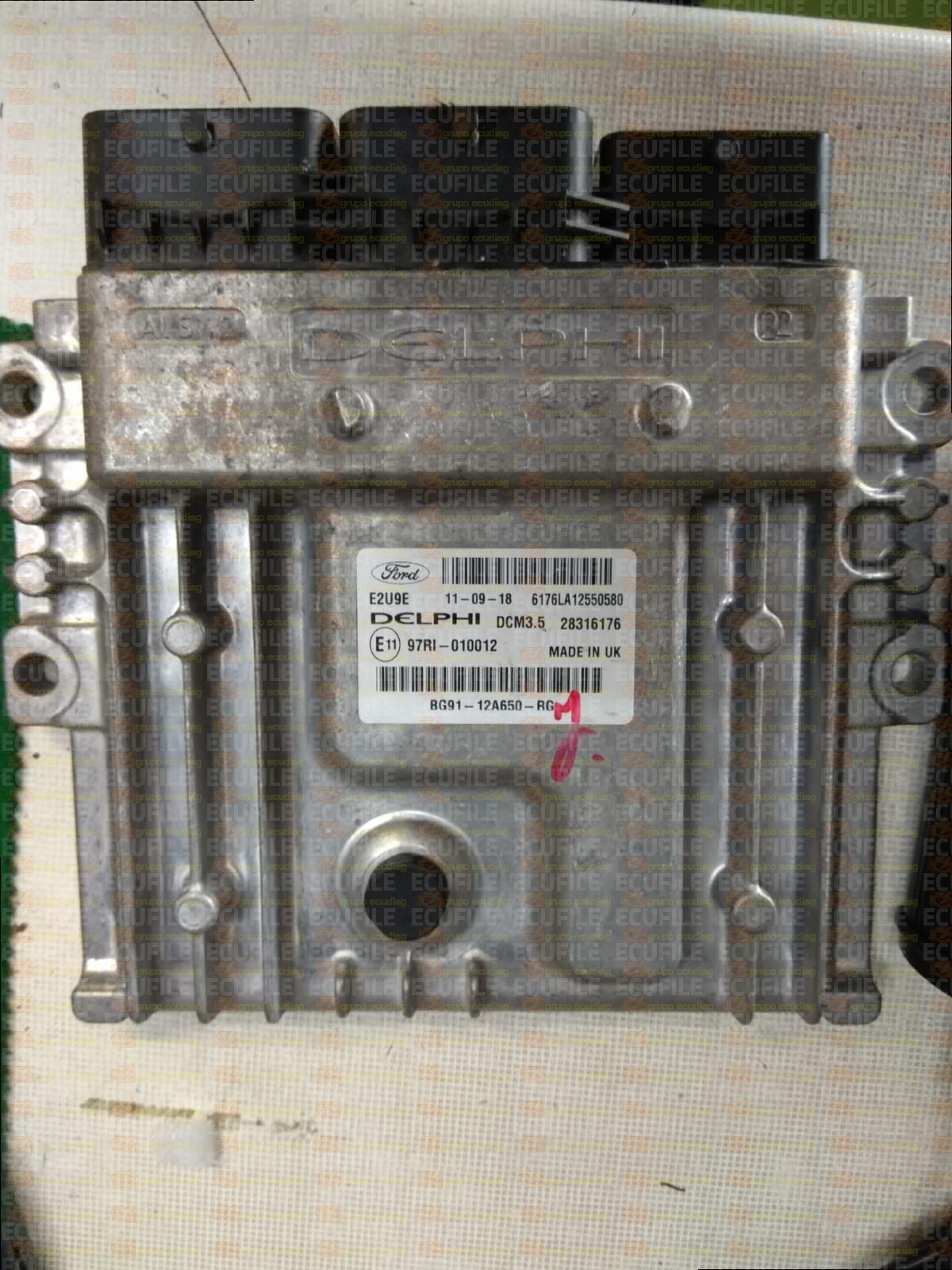 DELPHI DCM3.5 28316176 FORD MONDEO 2.0 TDCI 140HP BG91-12A650-RG