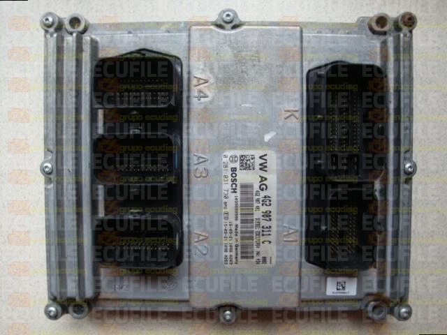 BOSCH EDC17CP54-2.2 0281031730 AUDI A6 3.0 TDI 211HP 4G2907401 4G2907311C 1037556883-0007