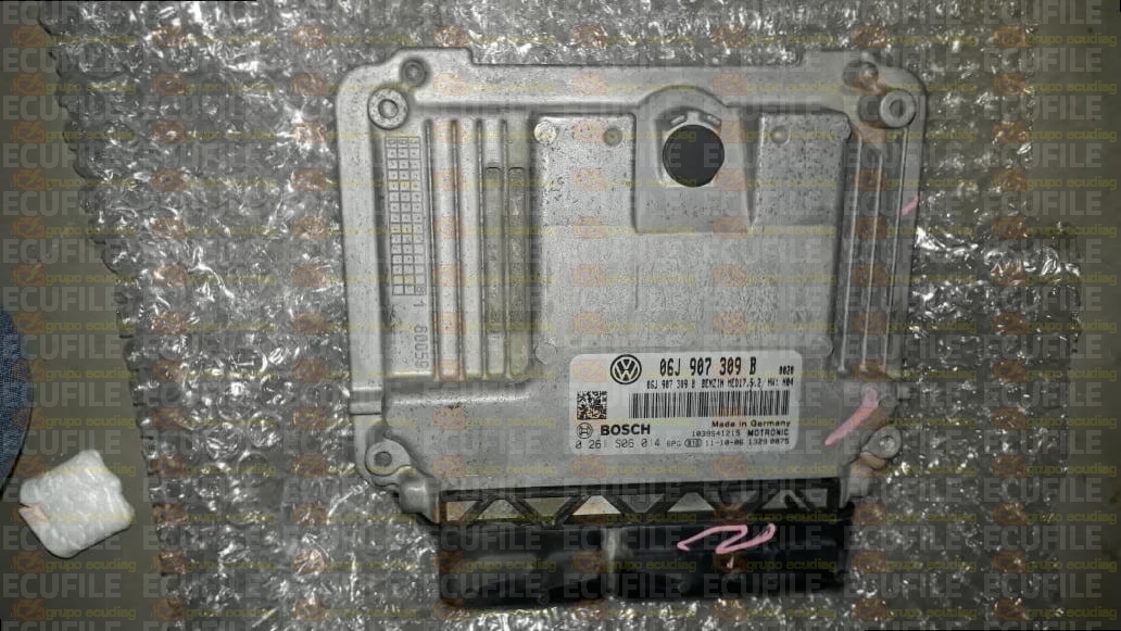 BOSCH MED17.5.2 0261S06014 VOLKSWAGEN PASSAT CC 2.0 TSI 200HP 06J907903B 06J906027FE 1037533054-5369