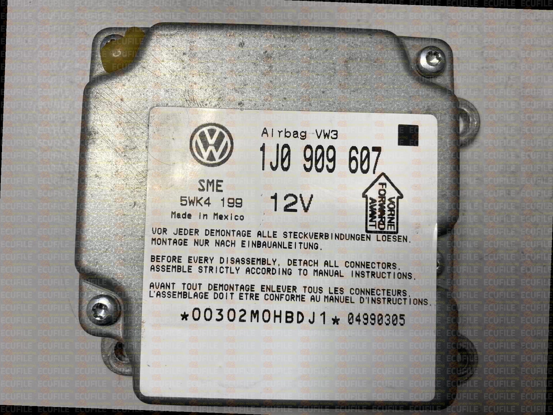 SIEMENS 5WK4199 VOLKSWAGEN PASSAT 1J0909607 VW3