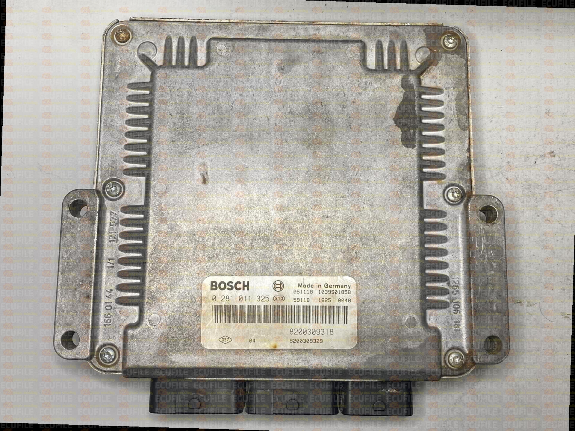 BOSCH EDC15C3-4.2 0281011325 RENAULT ESPACE VI 2.2 DCI 150HP 8200309318 8200309329 1037374109-810A