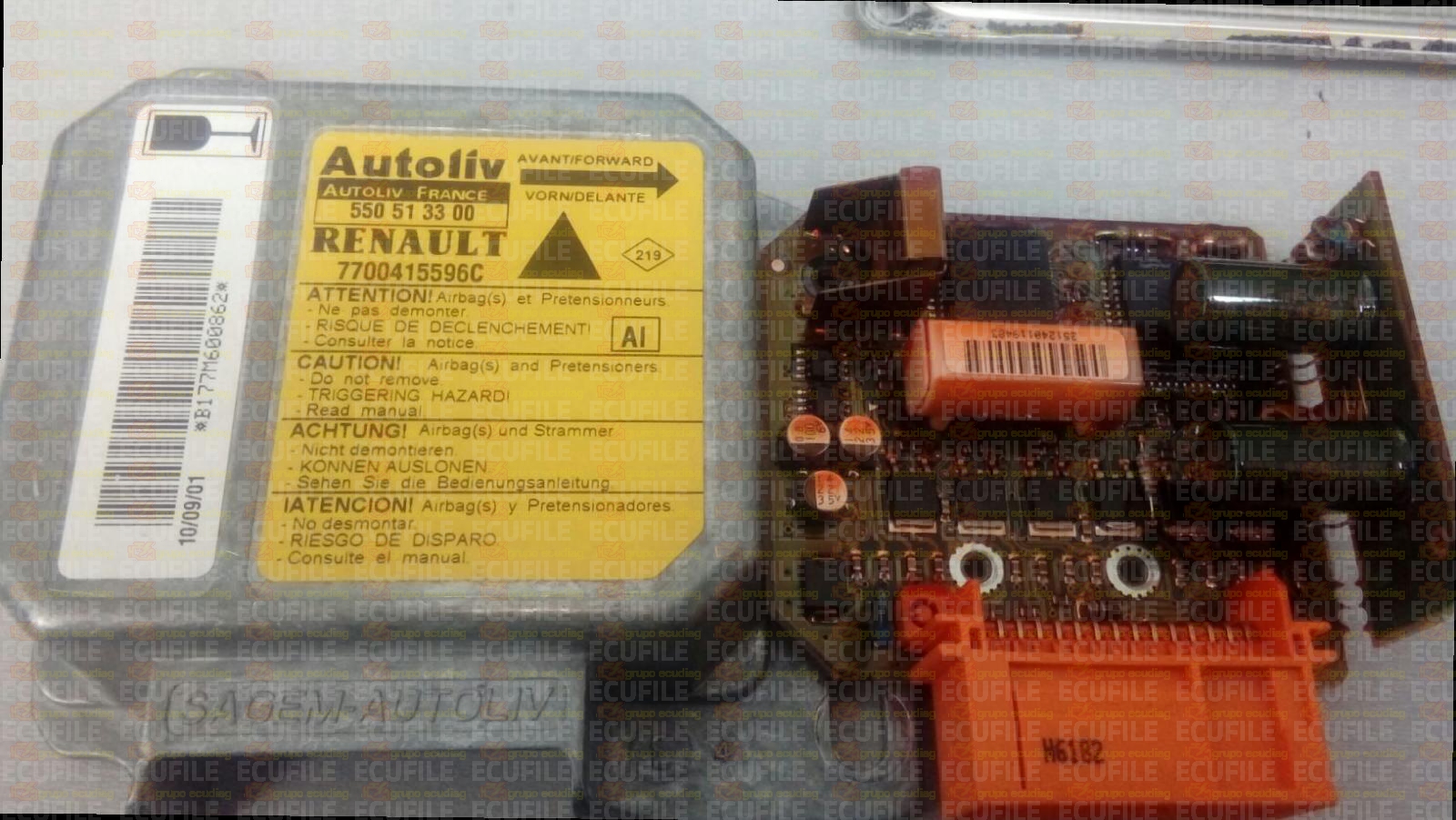 AUTOLIV 550513300 RENAULT SAFRANE 7700415596C AI