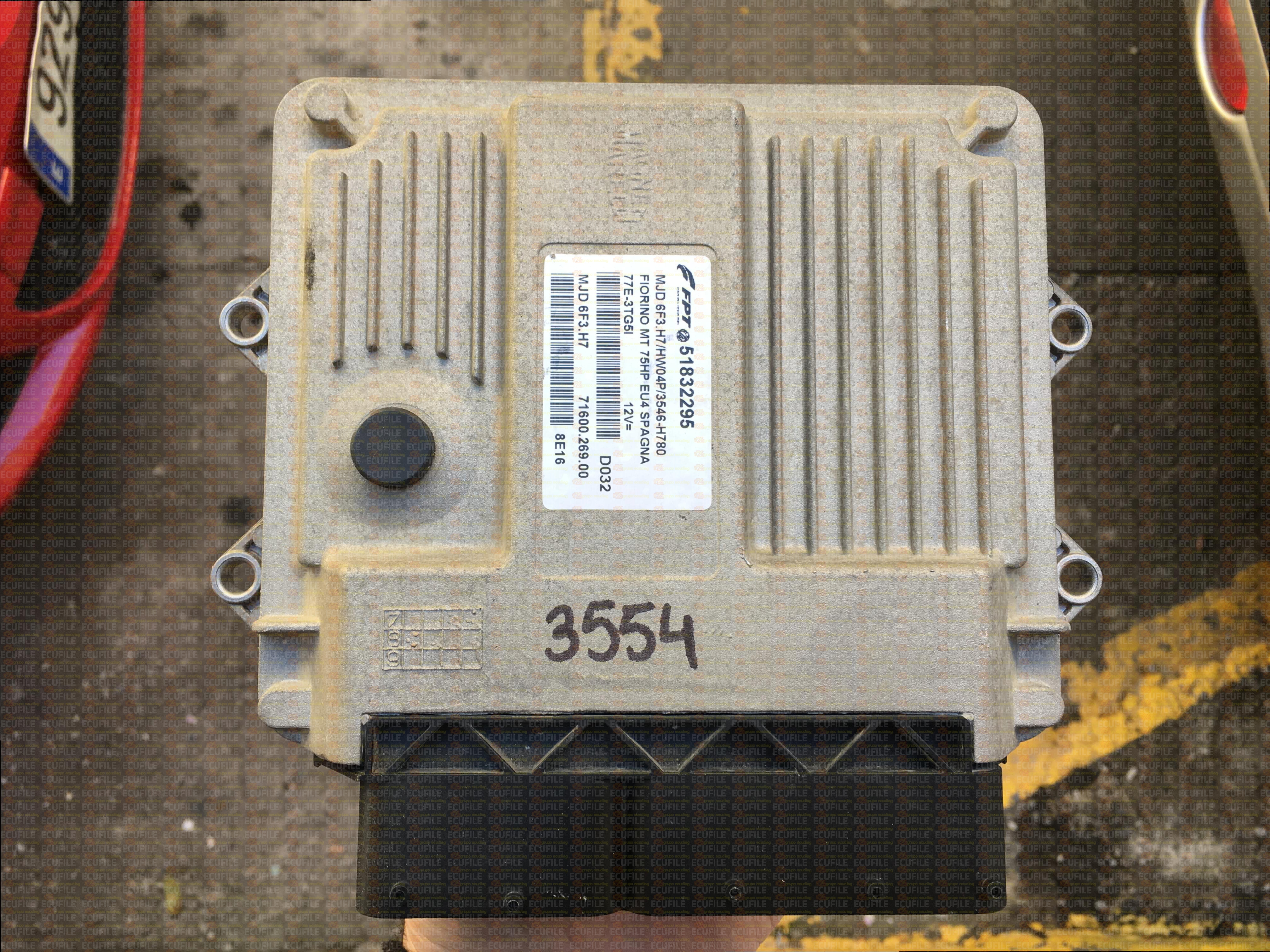 MAGNETI MARELLI MJD 6F3.H7 71600.269.00 FIAT FIORINO 1.3 JTD 75HP 51832295 HW04P 3546H780