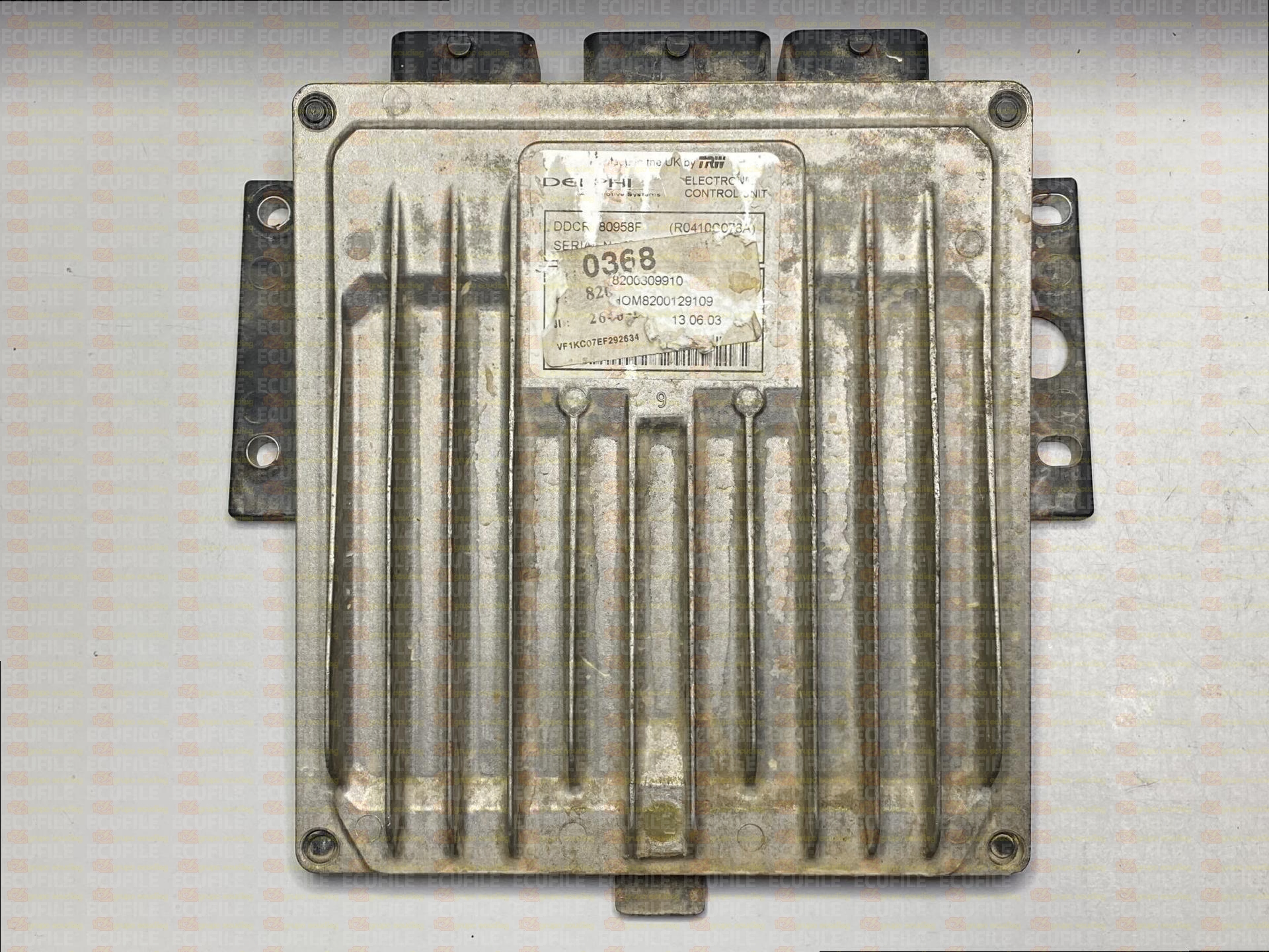 DELPHI TRW DDCR R0410C078A 80958F RENAULT KANGOO I 1.5 DCI 65HP HOM8200129109 8200309910 - 0A60