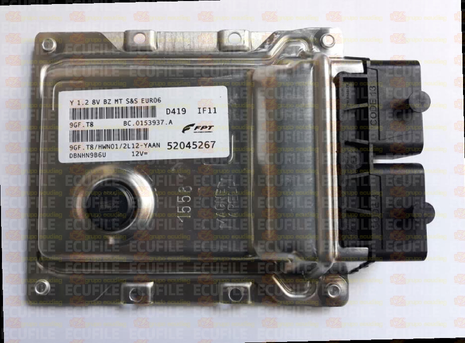 MAGNETI MARELLI 9GF.T8 BC.0153937.A LANCIA YPSILON 1.2 52045267 HWN01 EEPROM 95640