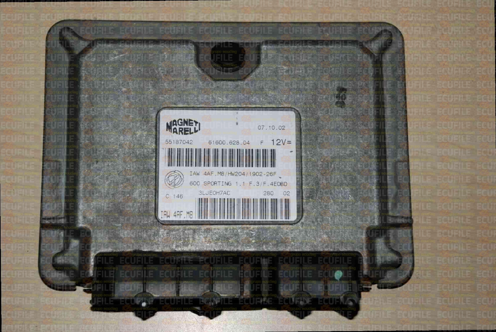 MAGNETI MARELLI IAW 4AF.M8 61600.628.04 FIAT 600 1.1i 55187042 HW204 190226F
