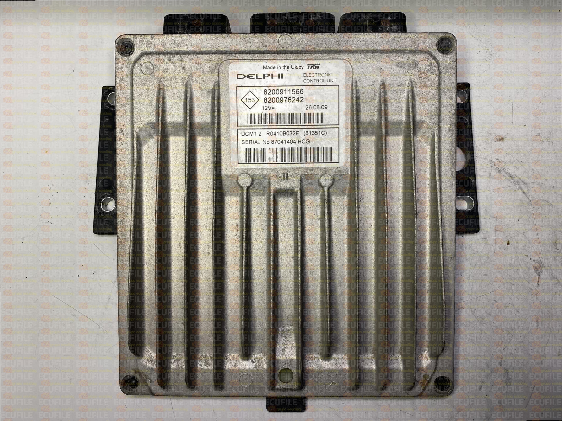 DELPHI TRW DCM1.2 R0410B032F 81351C RENAULT TWINGO II 1.5 DCI 65HP 8200911566 8200976242 8201028542 - 3142