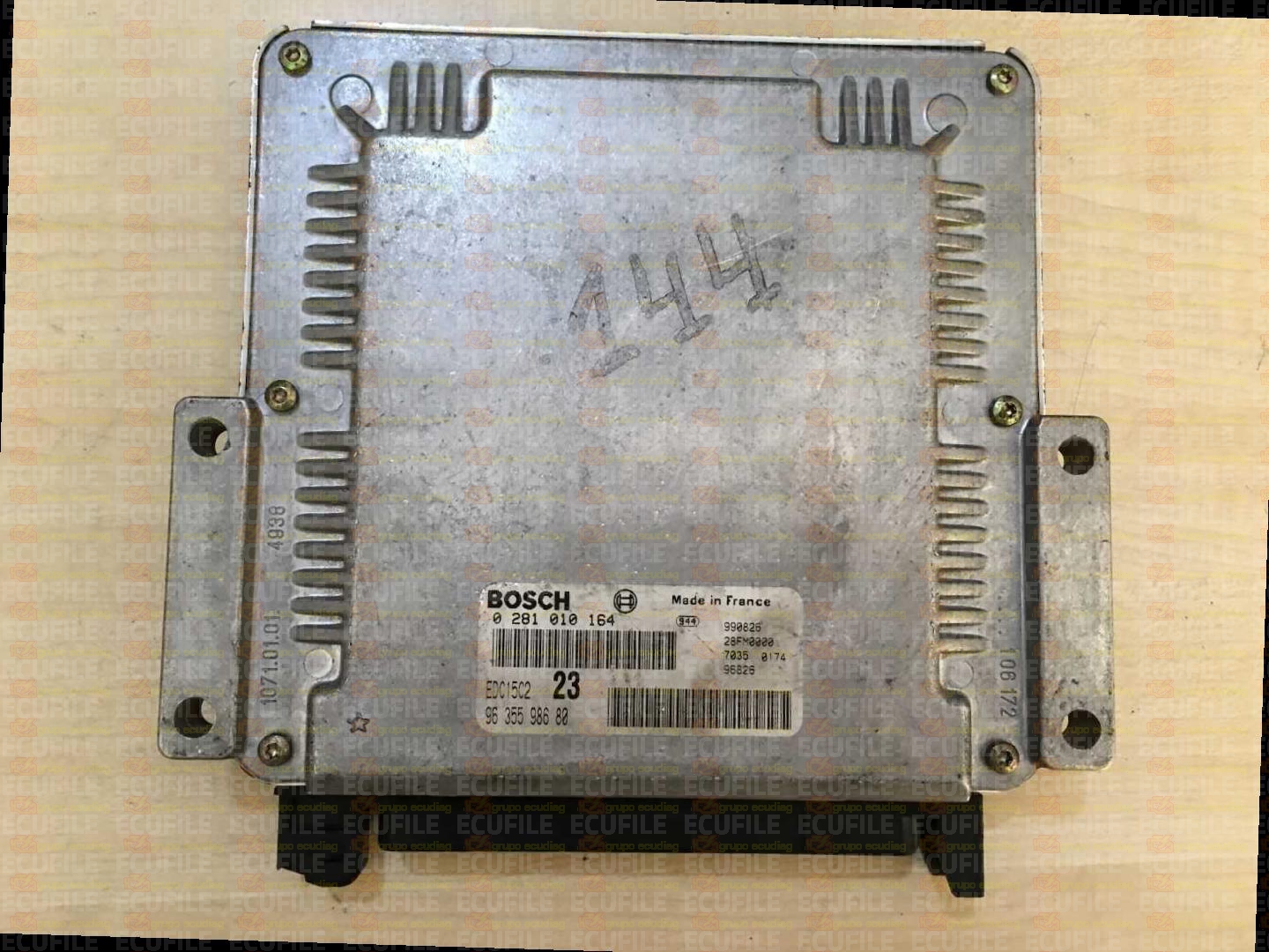 BOSCH EDC15C2-6.1 0281010164 CITROEN XANTIA PEUGEOT 406 2.0 HDI 90HP 9635598680 1037359089