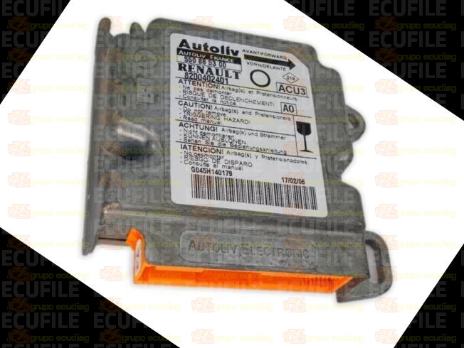 AUTOLIV ACU3 550885300 RENAULT TWINGO I 8200402401 AO EEPROM 95080
