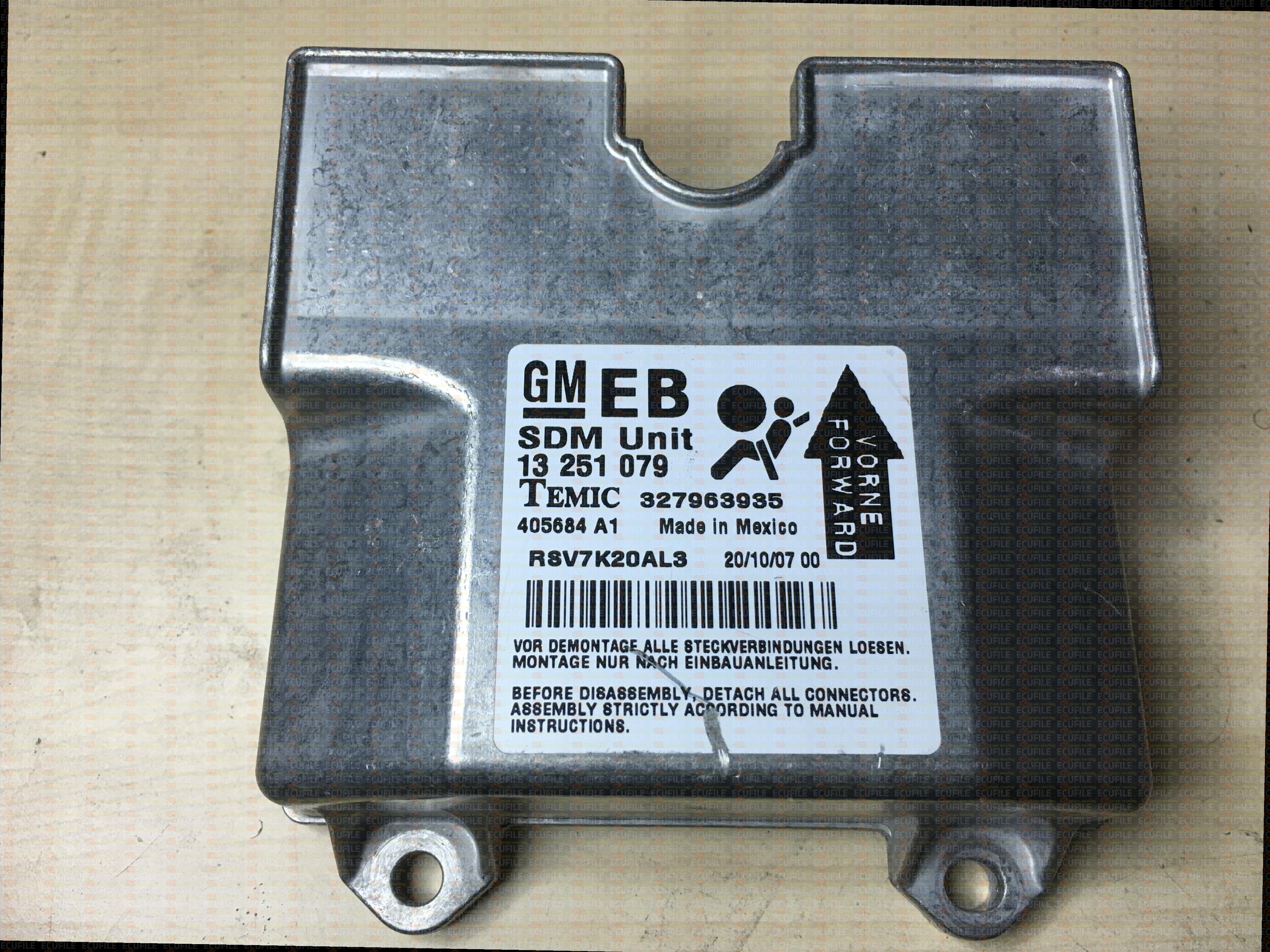 TEMIC 327963935 405684A1 OPEL ASTRA 13251079 EB