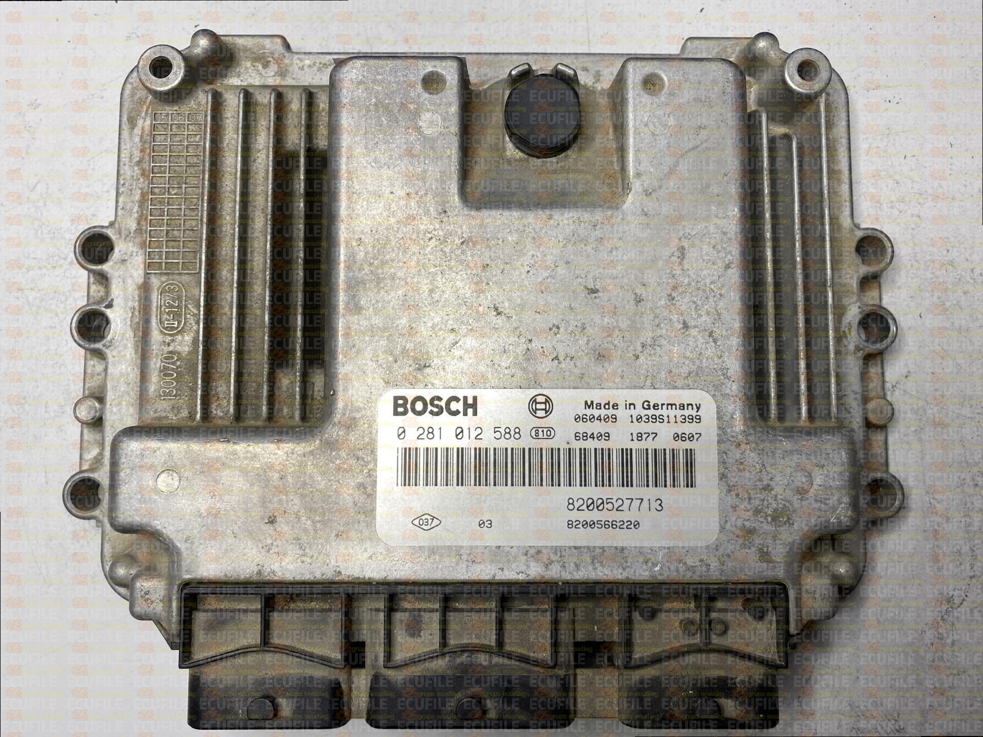 BOSCH EDC16C3-10.23 0281012588 RENAULT LAGUNA II 1.9 DCI 130HP 8200527713 8200566220 1037377277-8200621855