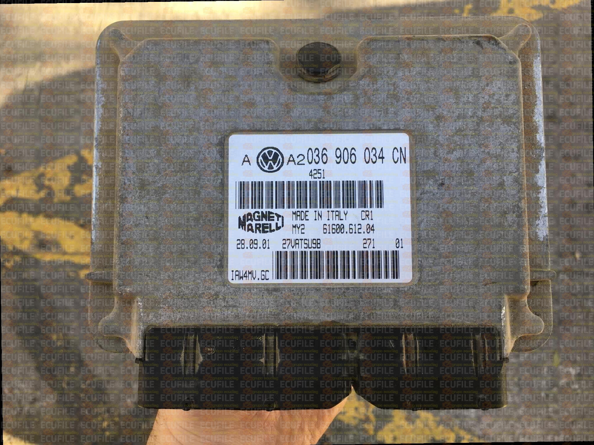 MAGNETI MARELLI IAW 4MV.GC 61600.612.04 VOLKSWAGEN GOLF IV 1.6i 105HP 036906034CN 4251