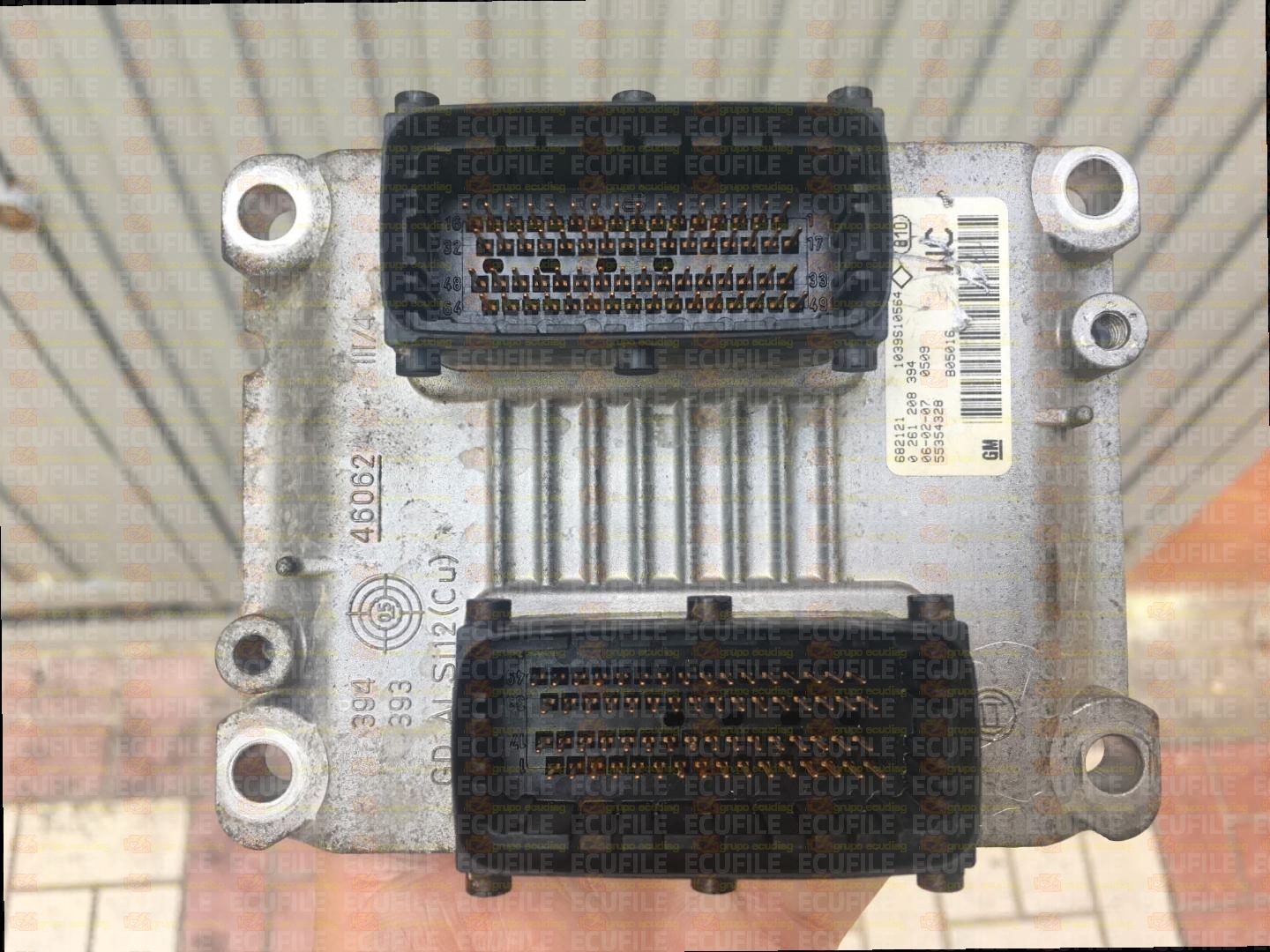 BOSCH ME7.6.2 0261208394 OPEL CORSA III C 1.4i 90HP 55354328 WC 1037376087