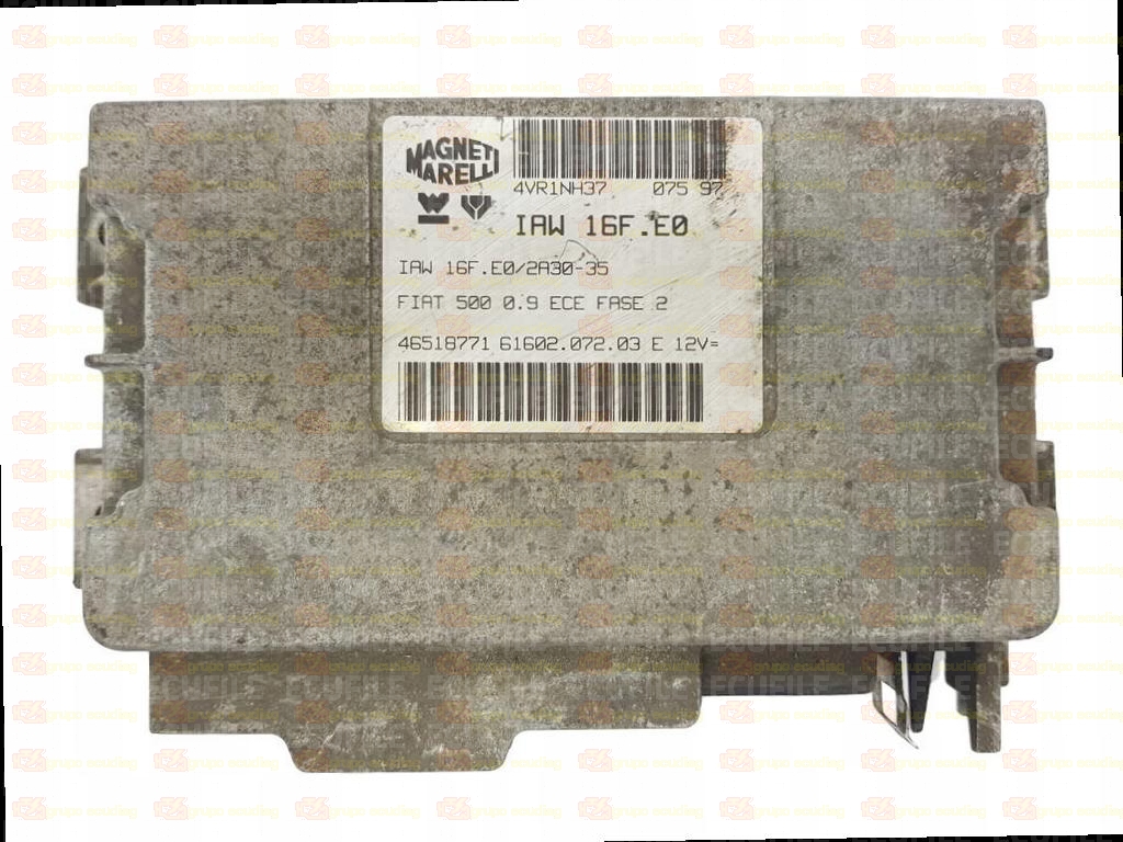 MAGNETI MARELLI IAW 16F.E0 61602.072.03 FIAT 500 CINQUECENTO 0.9i 46518771 EEPROM MC68HC11F1