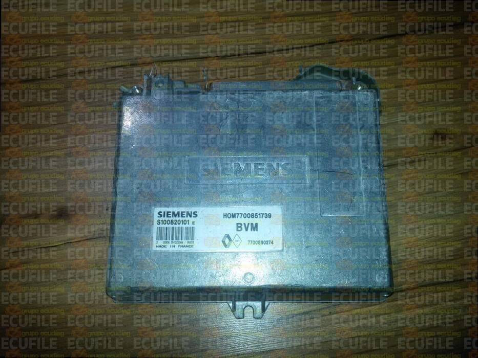 SIEMENS FENIX S100820101E RENAULT 7700860274 HOM7700851739 EEPROM MC68HC11