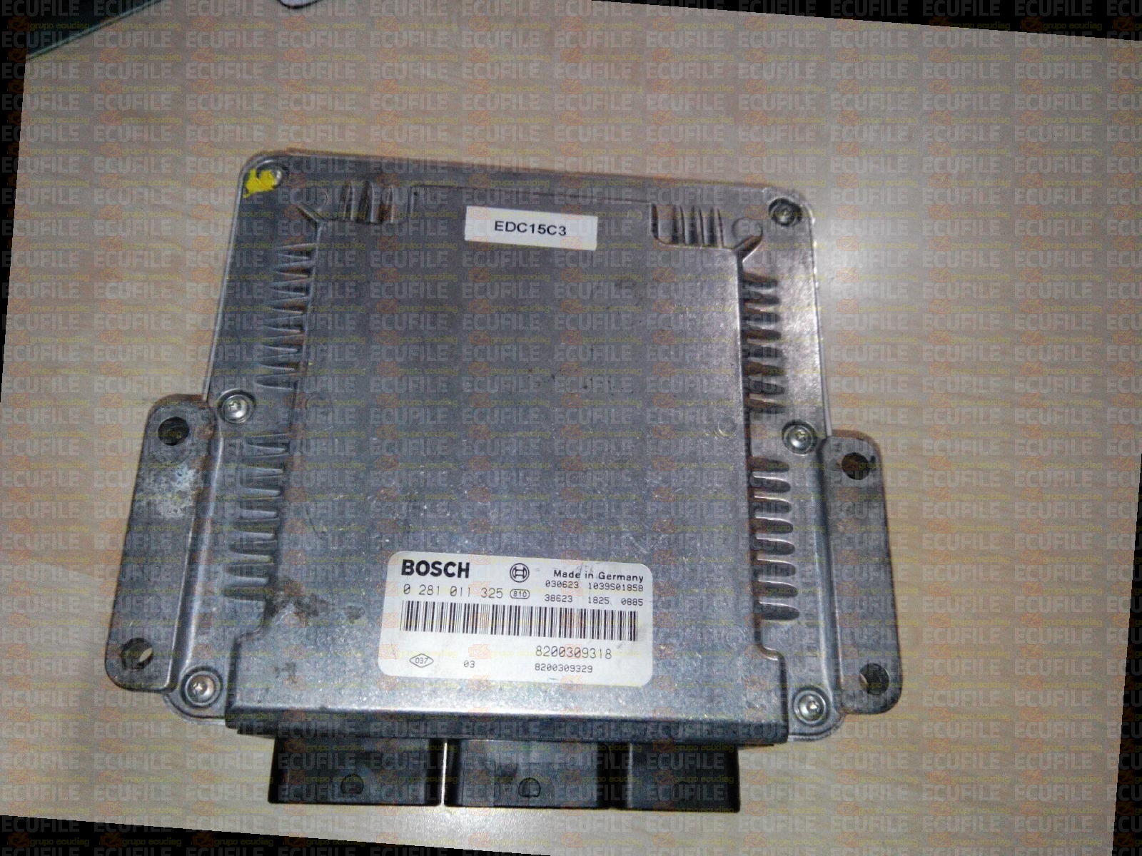 BOSCH EDC15C3-4.2 0281011325 RENAULT ESPACE VI 2.2 DCI 150HP 8200309318 8200309329 1037374109-810A