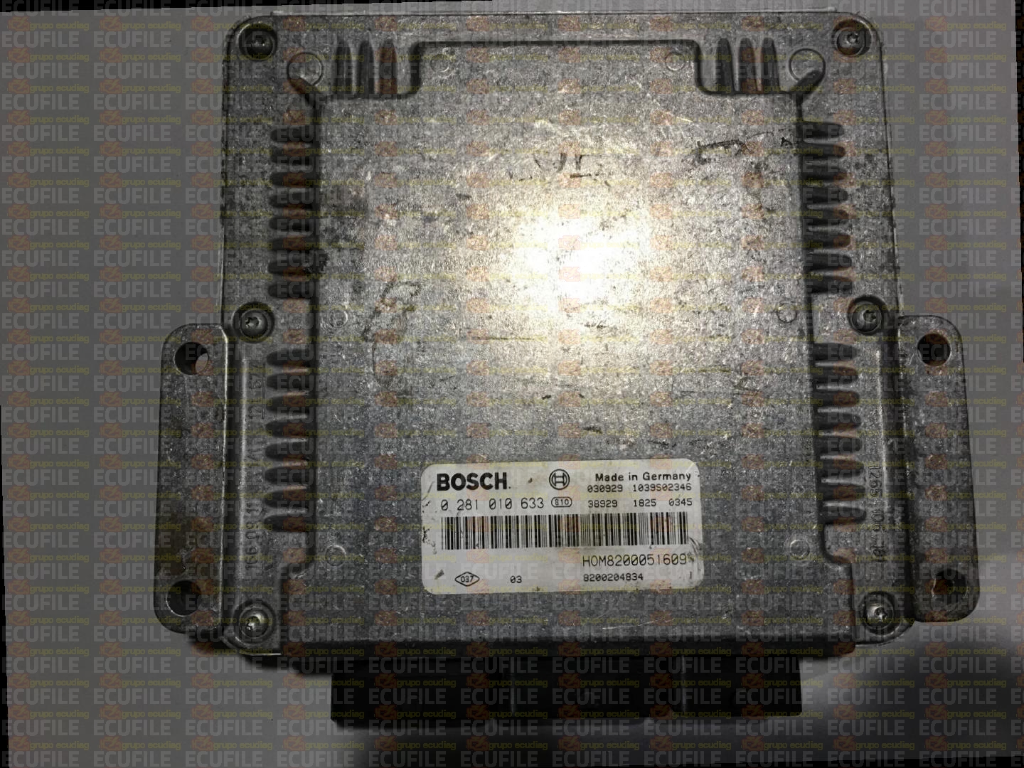 BOSCH EDC15C3-4.1 0281010633 OPEL VIVARO I 1.9 DCI 101HP HOM8200051609 8200204834 1037367782-8303