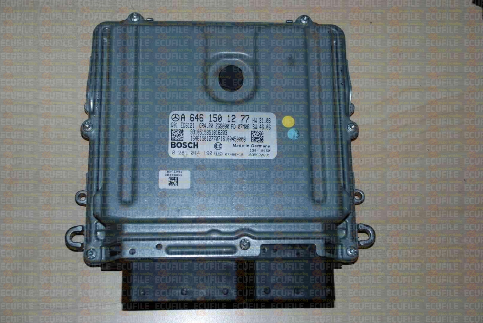 BOSCH EDC16CP31-8.20 0281014190 MERCEDES W639 VITO II VIANO I 115 2.2 CDI 150HP A6461501277 1037386791
