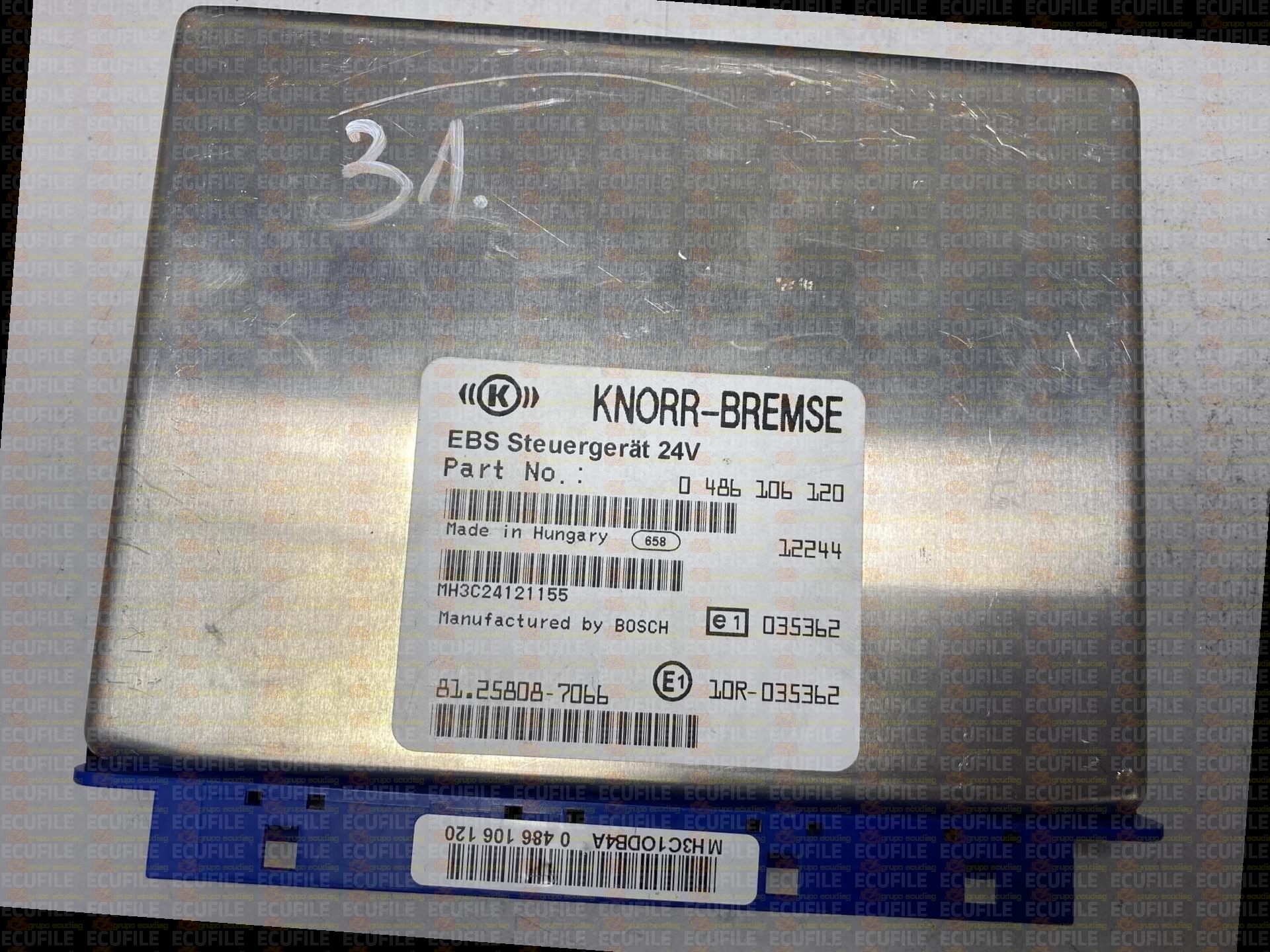 KNORR-BREMSE BOSCH 0486106120 MAN TGX 81.25808.7066
