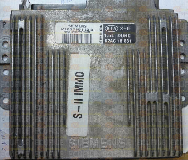 SIEMENS FENIX5 K103735112B KIA SHUMA SEPHIA 1.5i 80HP K2AC18881