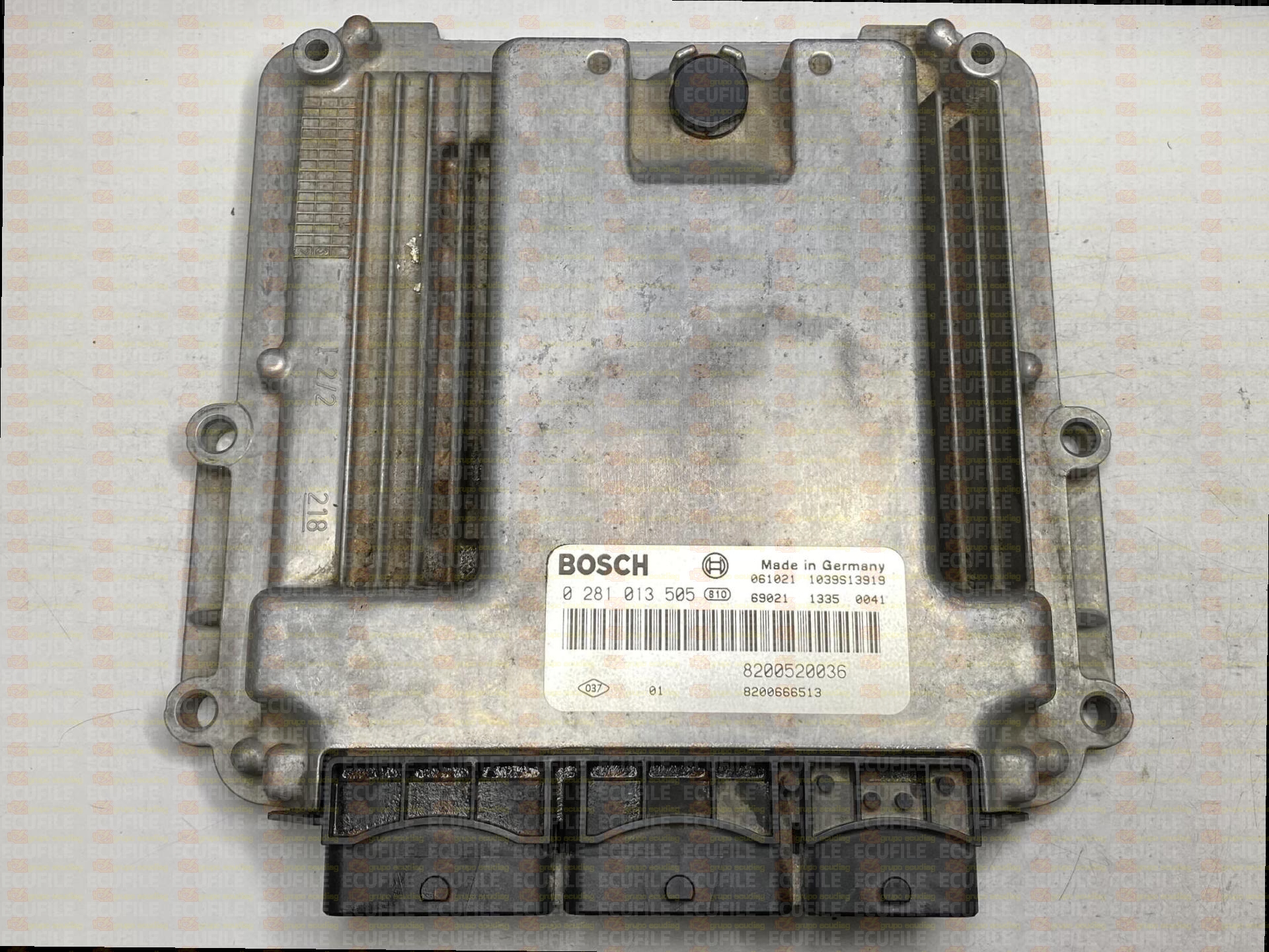 BOSCH EDC16CP33-6.1 0281013505 RENAULT GRAN ESPACE IV 2.0 DCI 150HP 8200520036 8200666513 1037382396-8200687727