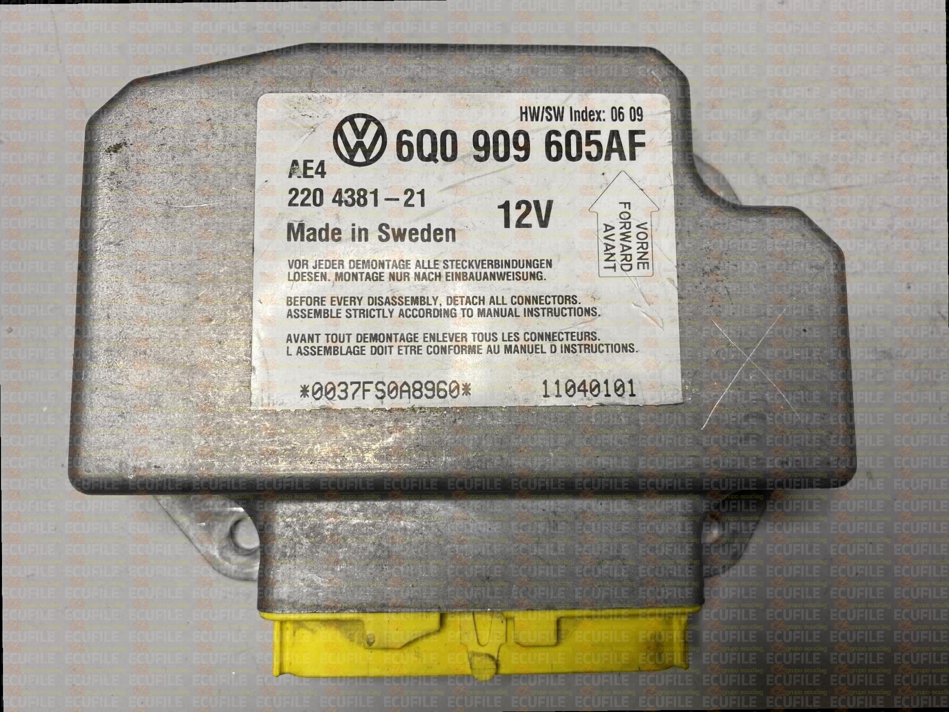 ETON 2204381-21 VOLKSWAGEN NEW BEATLE 6Q0909605AF HW 06 SW 09