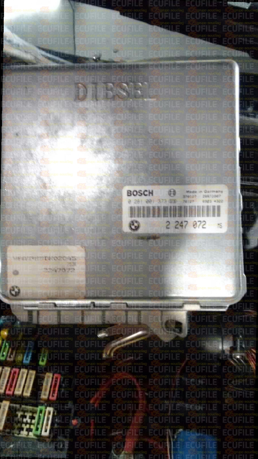 BOSCH EDC1.3.1 (MSA11-10.17) 0281001373 BMW E39 725 TDS 143HP 2247072 13612247072 1037355945-46