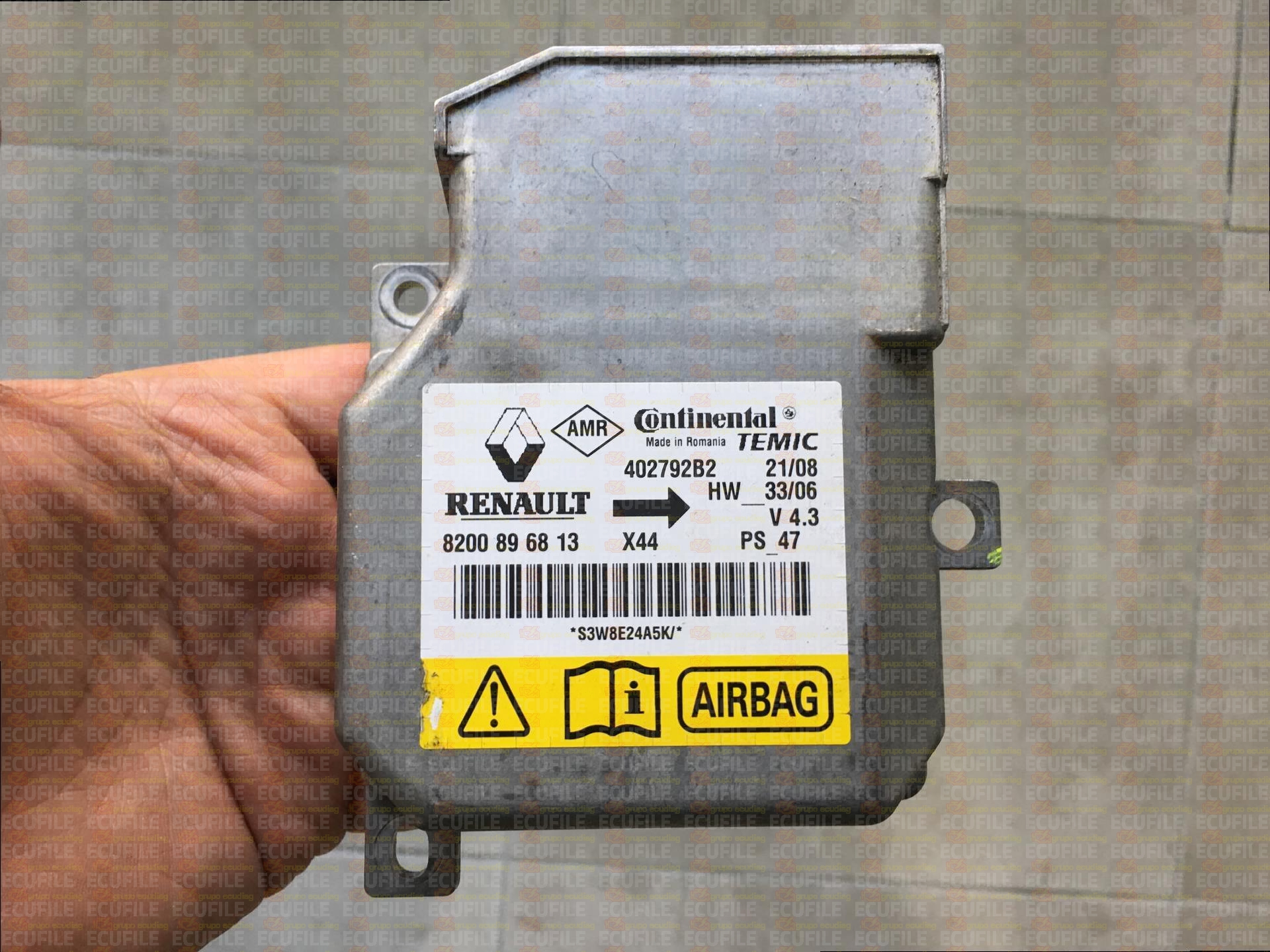 CONTINENTAL TEMIC 402792B2 RENAULT TWINGO II X44 8200896813