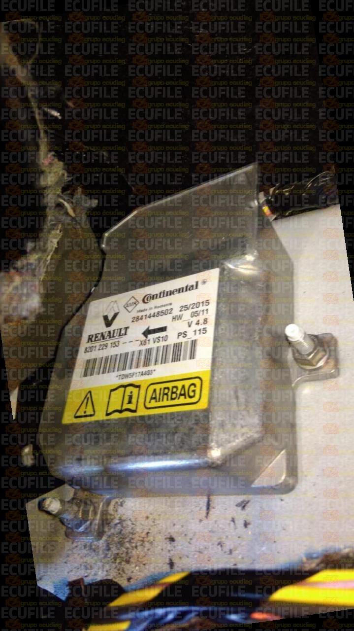 CONTINENTAL TEMIC 2841448502 RENAULT KANGOO II X61 8201229153