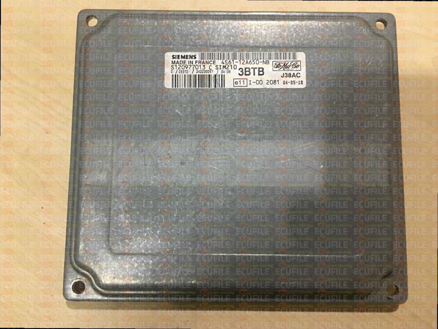 SIEMENS SIM210 S120977013C FORD FUSION 1.6 4S61-12A650-NB F1491E6000000