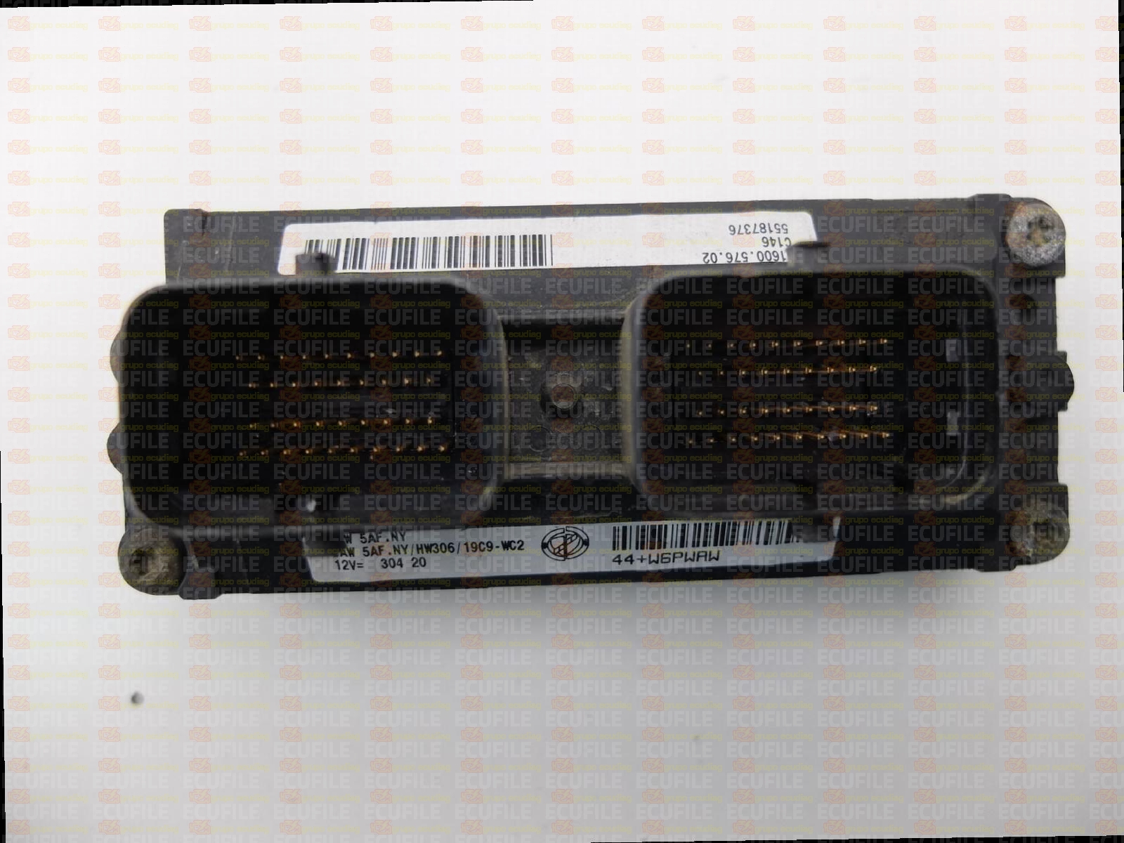 MAGNETI MARELLI IAW 5AF.NY 61600.576.02 FIAT 55187376 HW306 EEPROM 95160