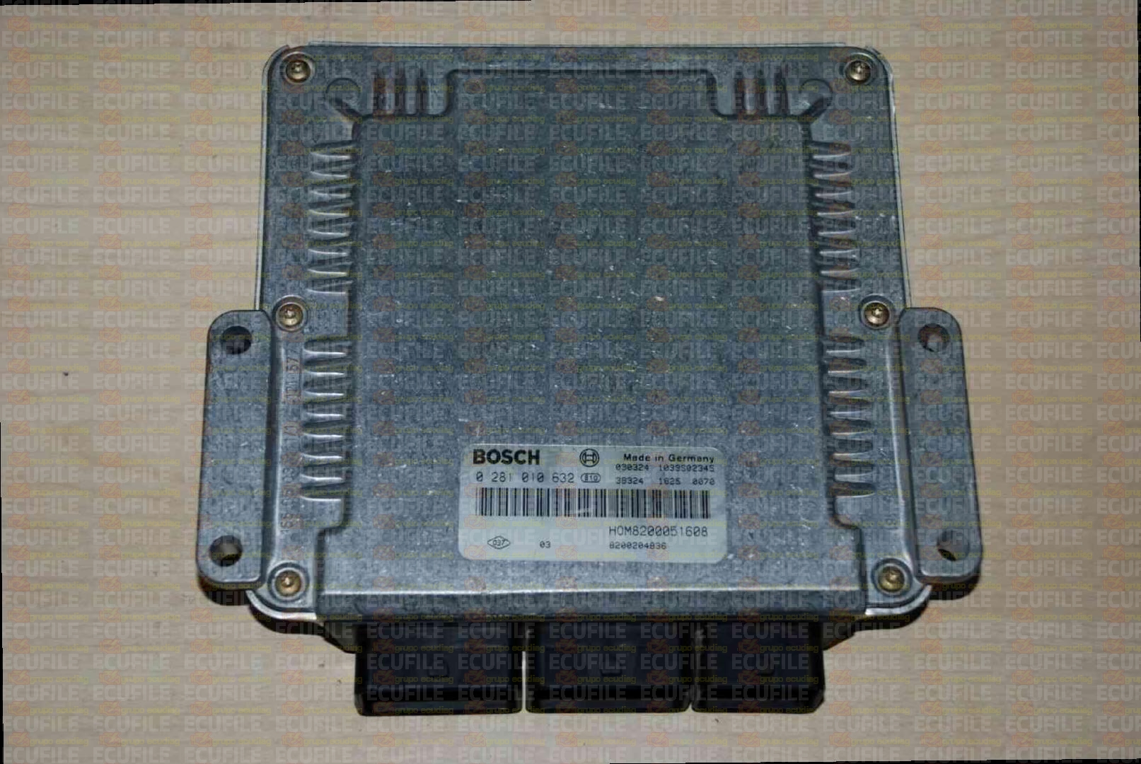 BOSCH EDC15C3-4.1 0281010632 NISSAN PRIMASTAR I 1.9 DCI 101HP HOM8200051608 8200204836 1037367781 - 8301