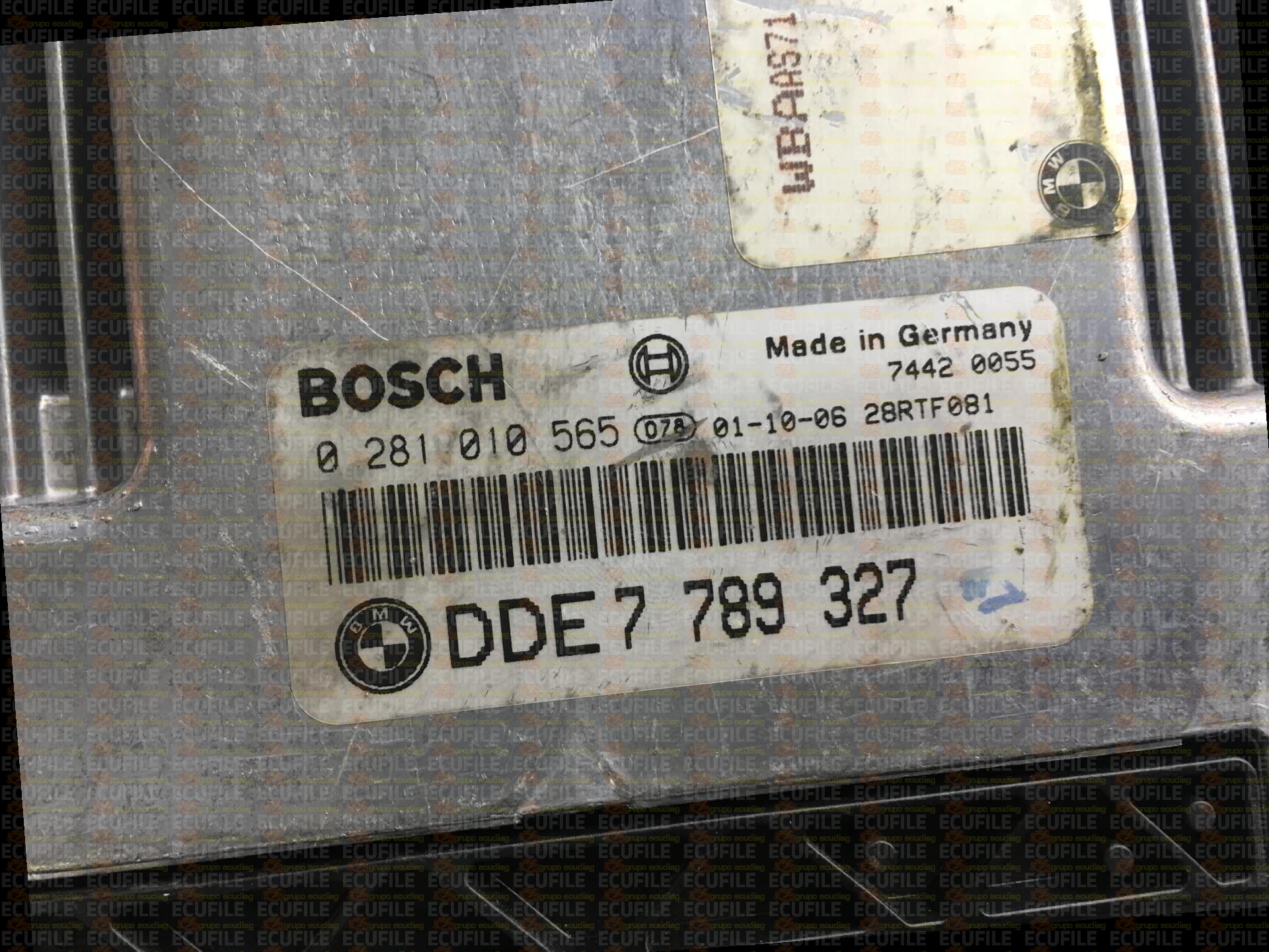 BOSCH EDC16C1-3.1 0281010565 BMW E46 320D 2.0D 150HP 7789327 13617789327 1037351755