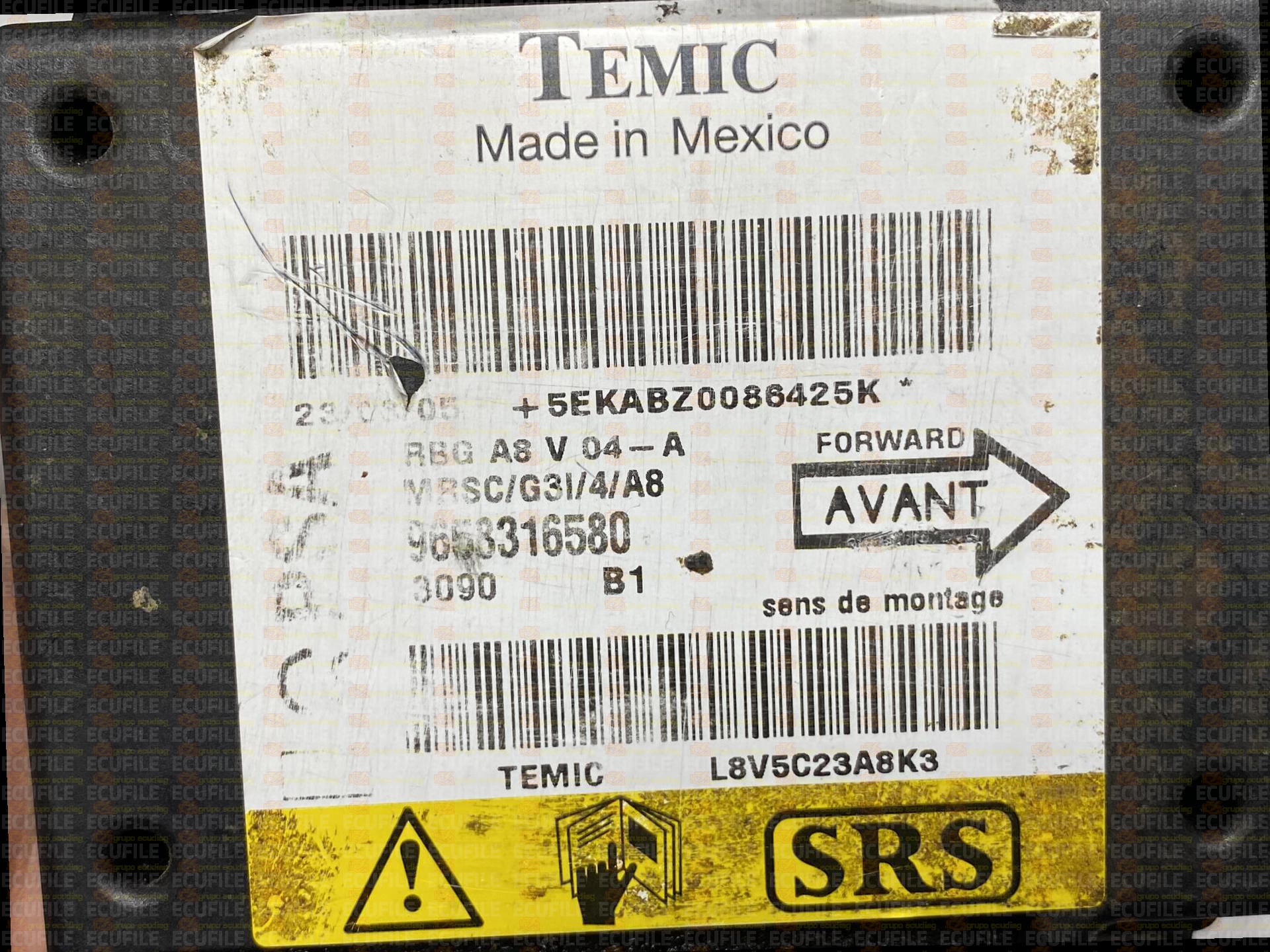 TEMIC 3090B1 CITROEN C3 9658316580