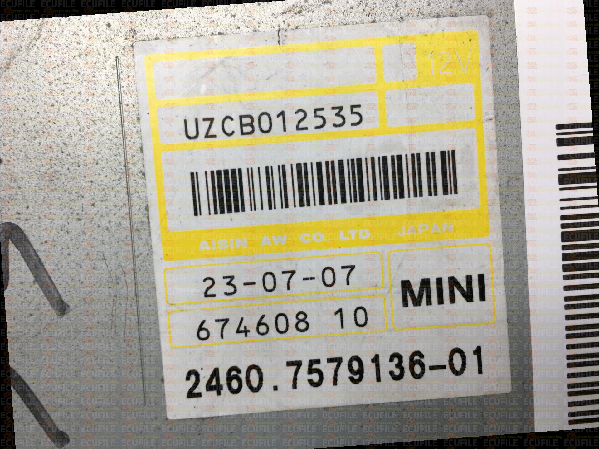 AISIN 67460810 BMW 2460.7579136-01