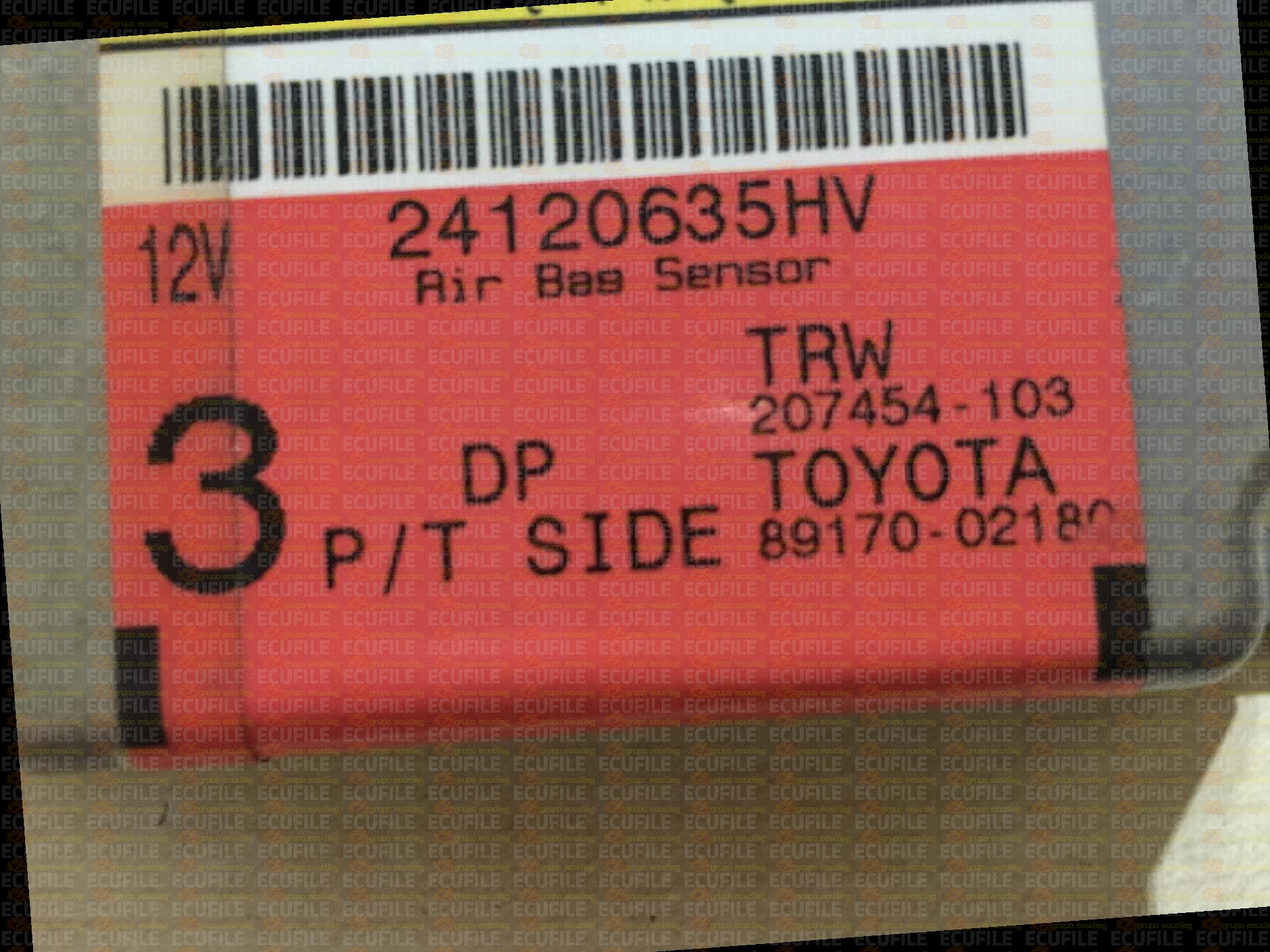 TRW 207454-103 TOYOTA COROLLA 89170-02180