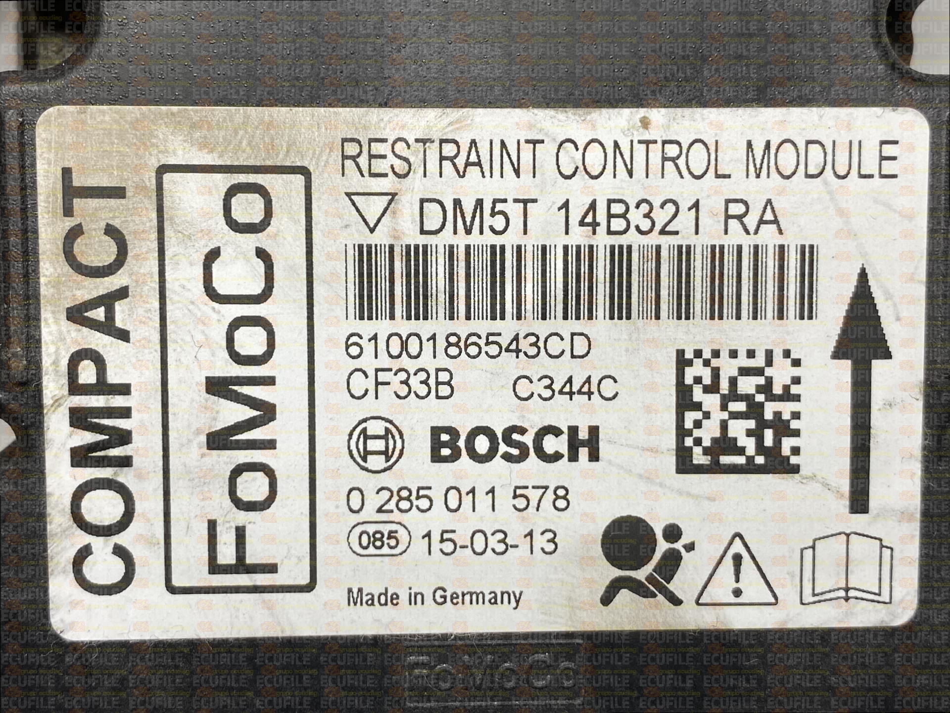 BOSCH 0285011578 FORD C-MAX DM5T-14B321-RA DM5T14B321RA