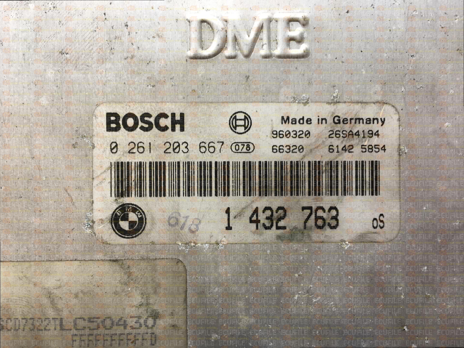 BOSCH M5.2 0261203667 BMW E36 318i 1.9i 140HP 1432763 12141432763 1037355693