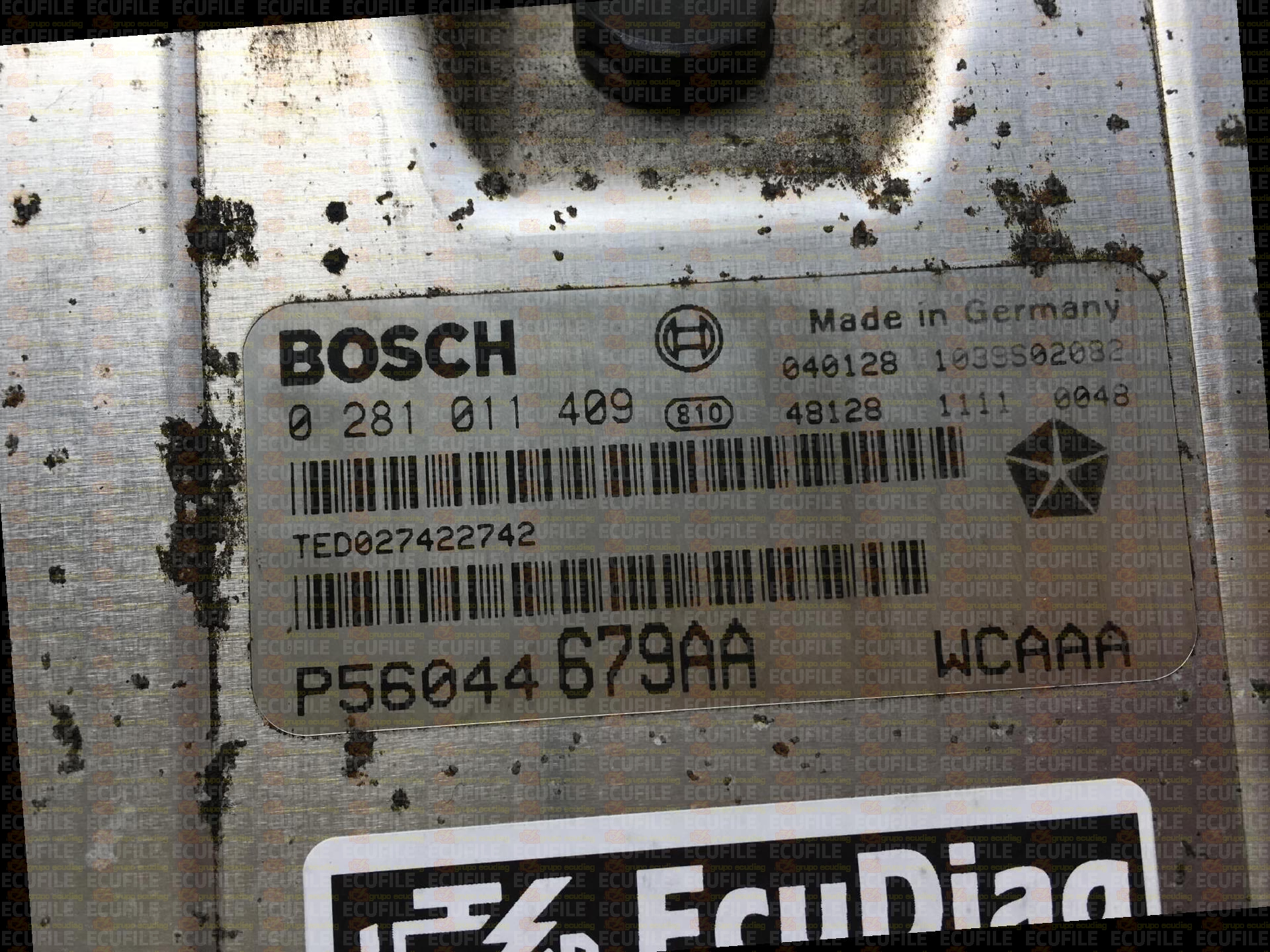 BOSCH EDC15C5-7.17 0281011409 JEEP GRAND CHEROKEE 2.7 CRD 163HP P56044679AA 1037367438