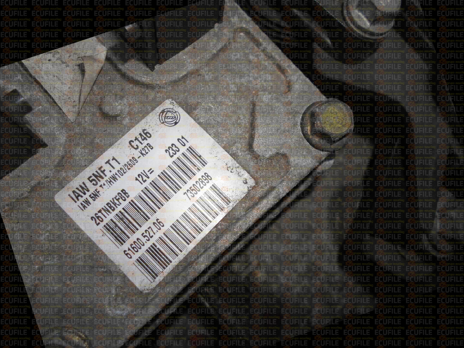 MAGNETI MARELLI IAW 5NF.T1 61600.527.06 FIAT STILO 1.6i 73502898 HW102 EEPROM 95160