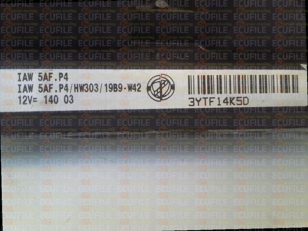 MAGNETI MARELLI IAW 5AF.P4 61601.069.00 FIAT 55187378 HW303 EEPROM 95160