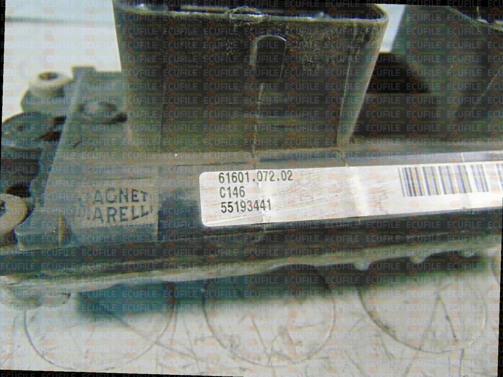 MAGNETI MARELLI IAW 5AF.PE 61601.072.02 FIAT 55193441 HW603 EEPROM 95160