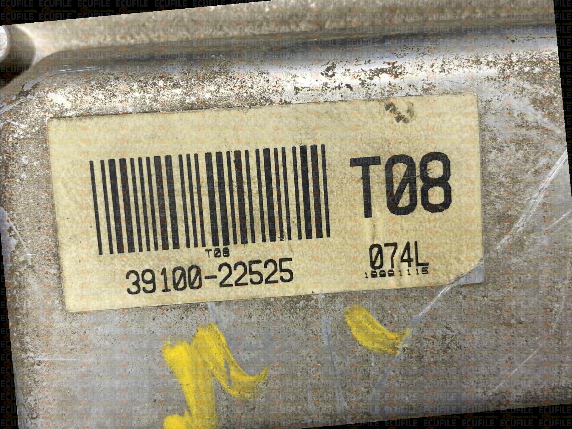 BOSCH M7.9.0 B261204499 KEFICO 9030930074F HYUNDAI ACCENT II 1.3i 86HP 39110-22525 LCE0I33