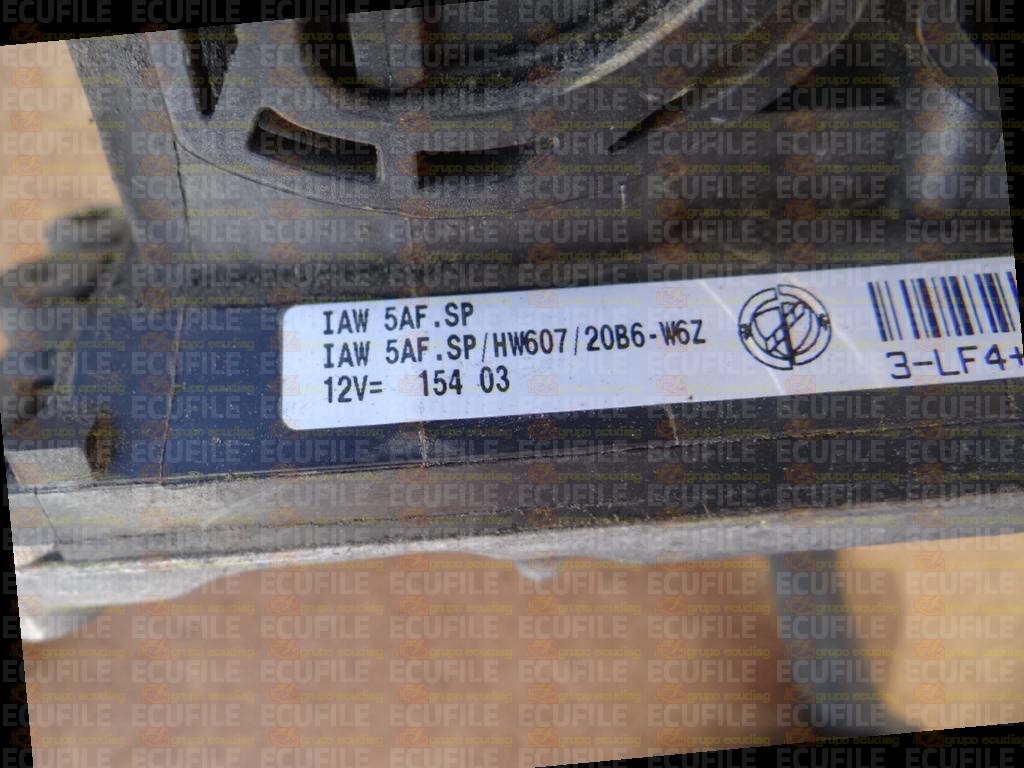 MAGNETI MARELLI IAW 5AF.SP 61601.071.01 FIAT 55191584 HW607 EEPROM 95160